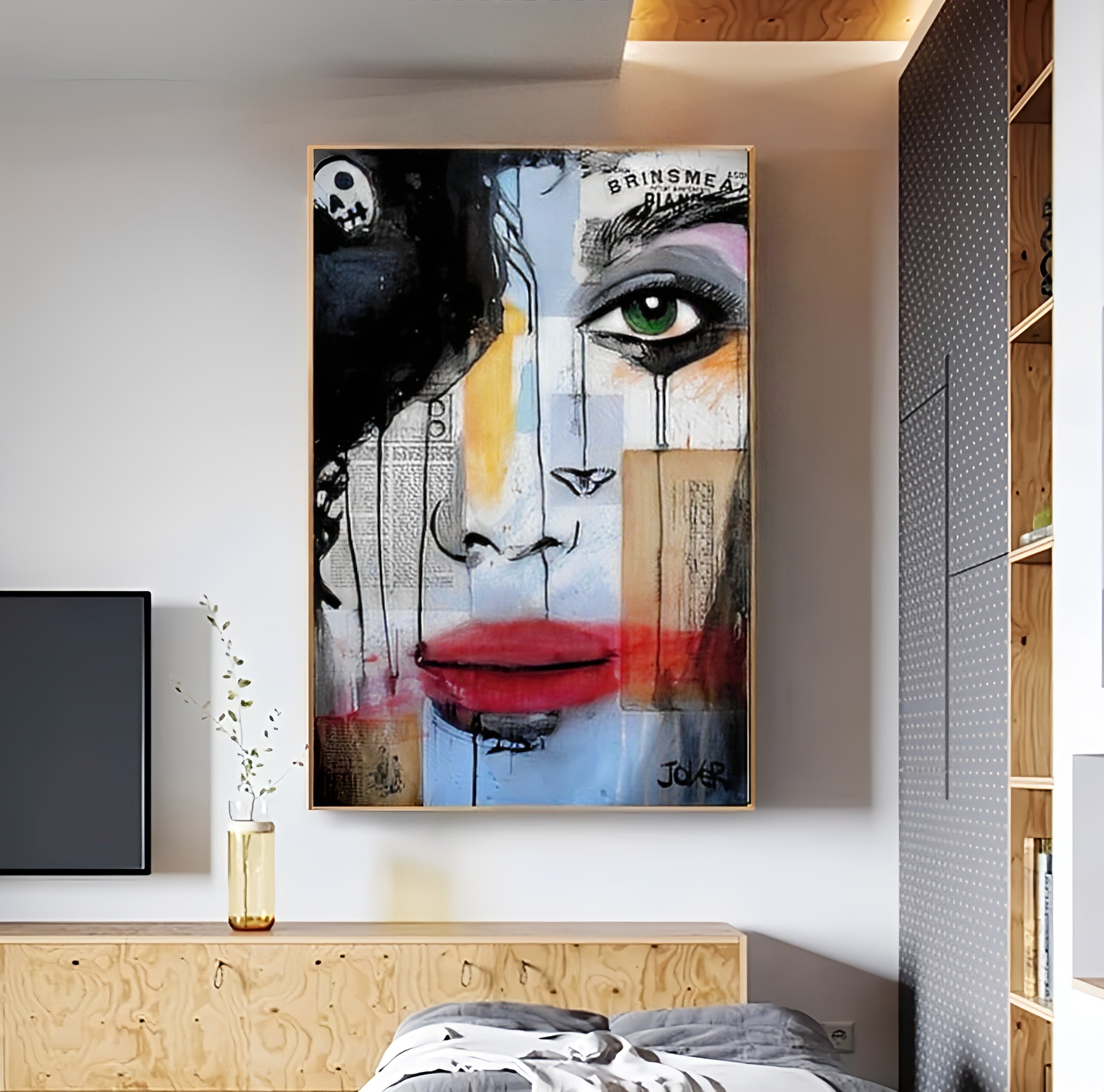 Graffiti Women Wall Art