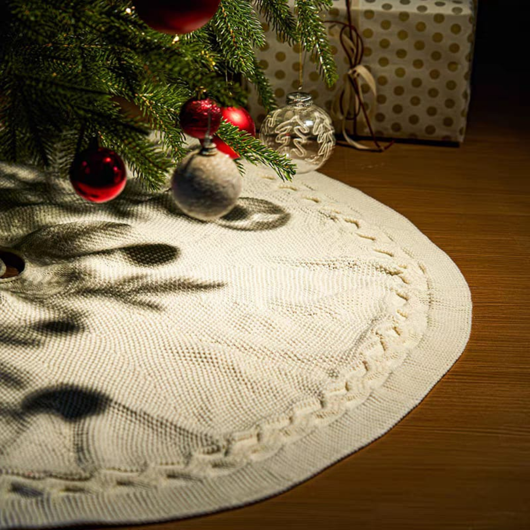 Under Christmas tree decoration