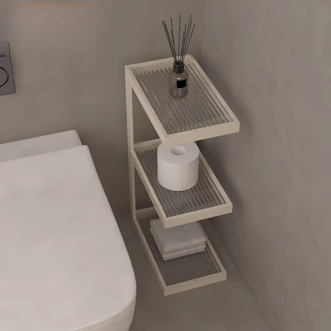 Reasy bathroom organizer racks