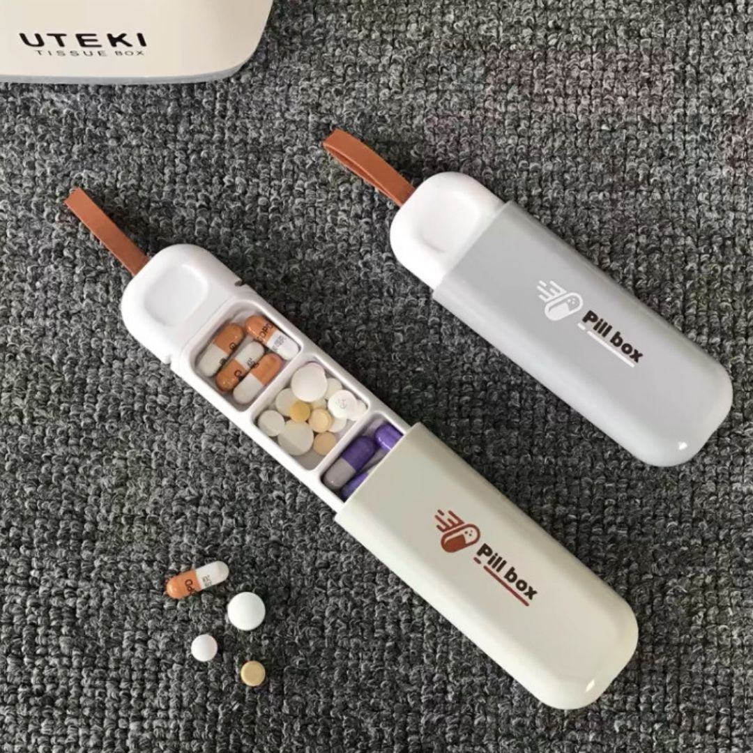 Portable Medicine Pill Organizer