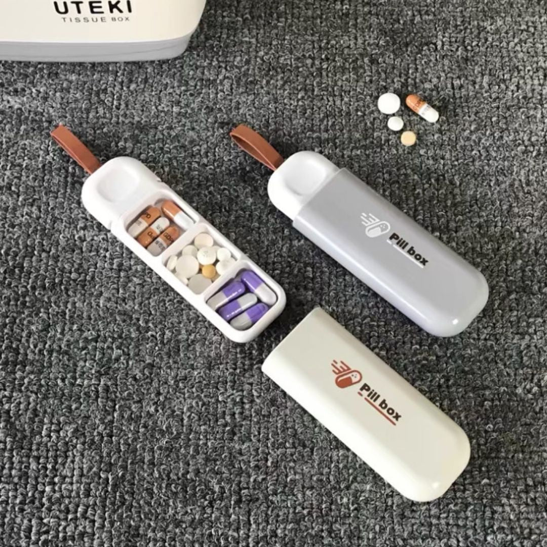 Portable Medicine Pill Organizer