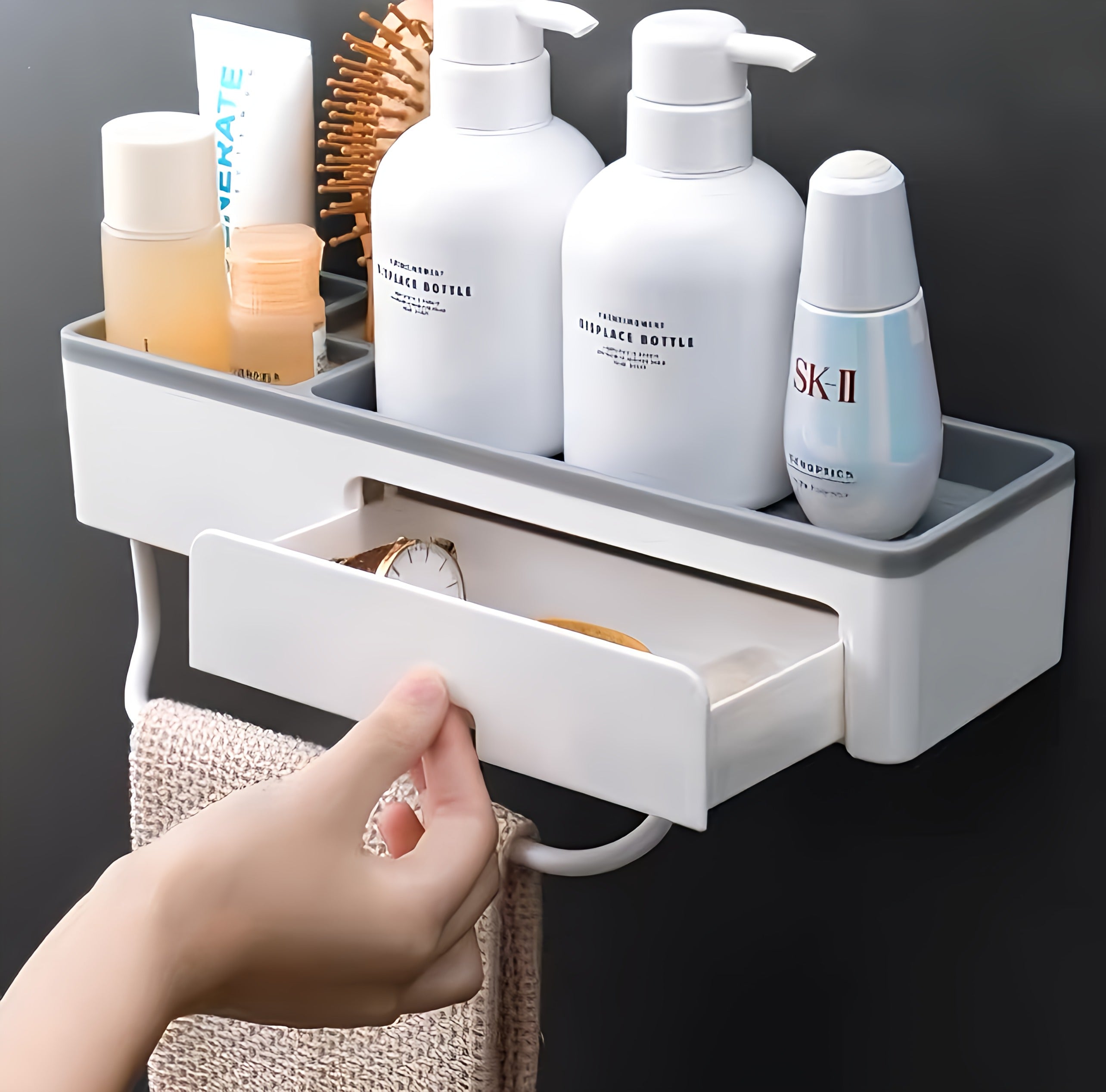 Multi-functional Bathroom Rack