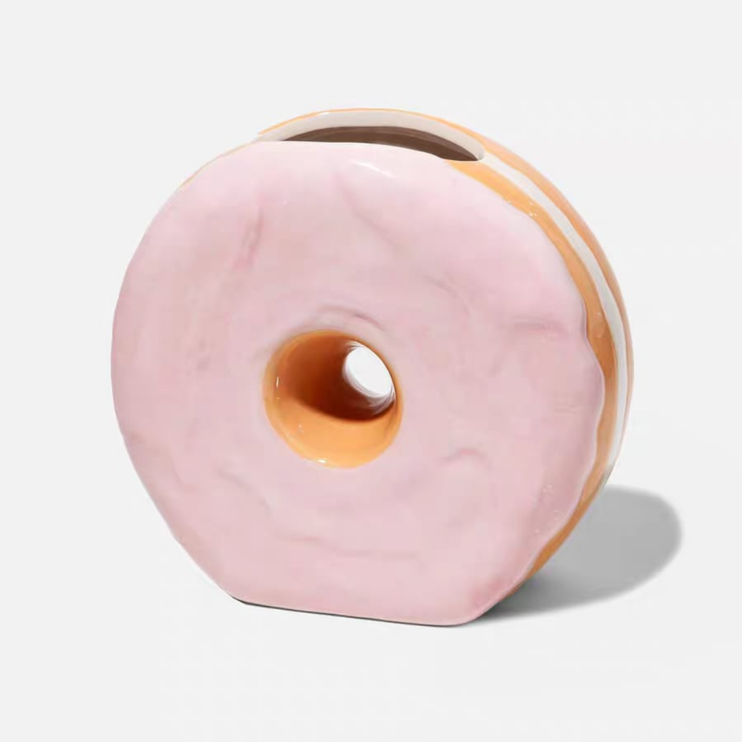 Donut and Burger table vase