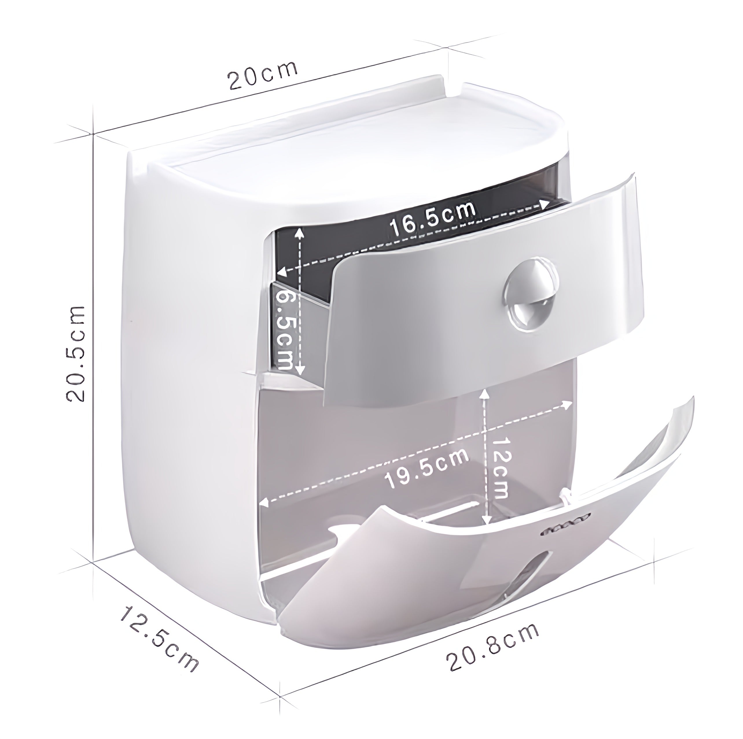 Ecoco Wall-Mounted Tissue Box