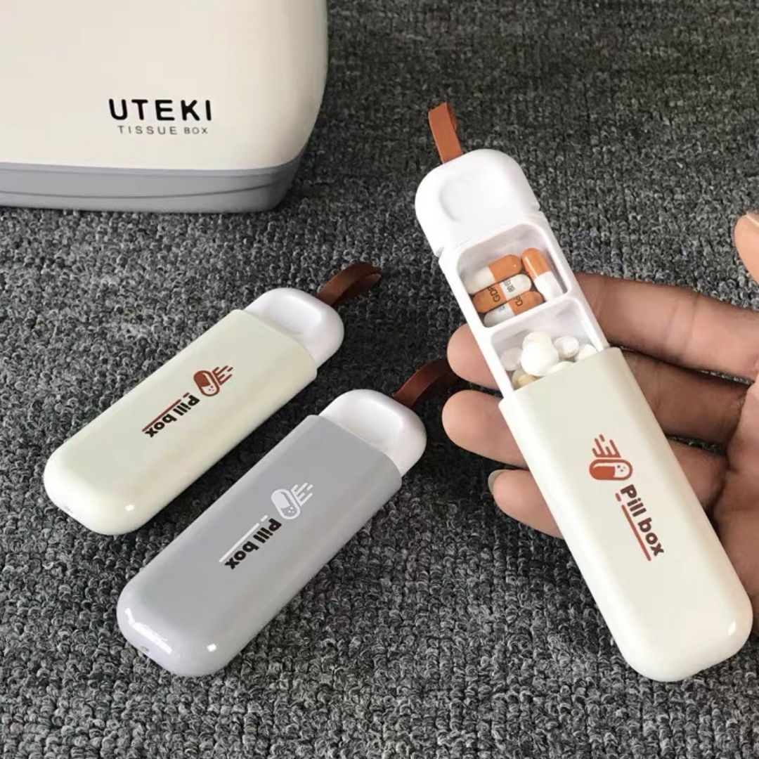 Portable Medicine Pill Organizer