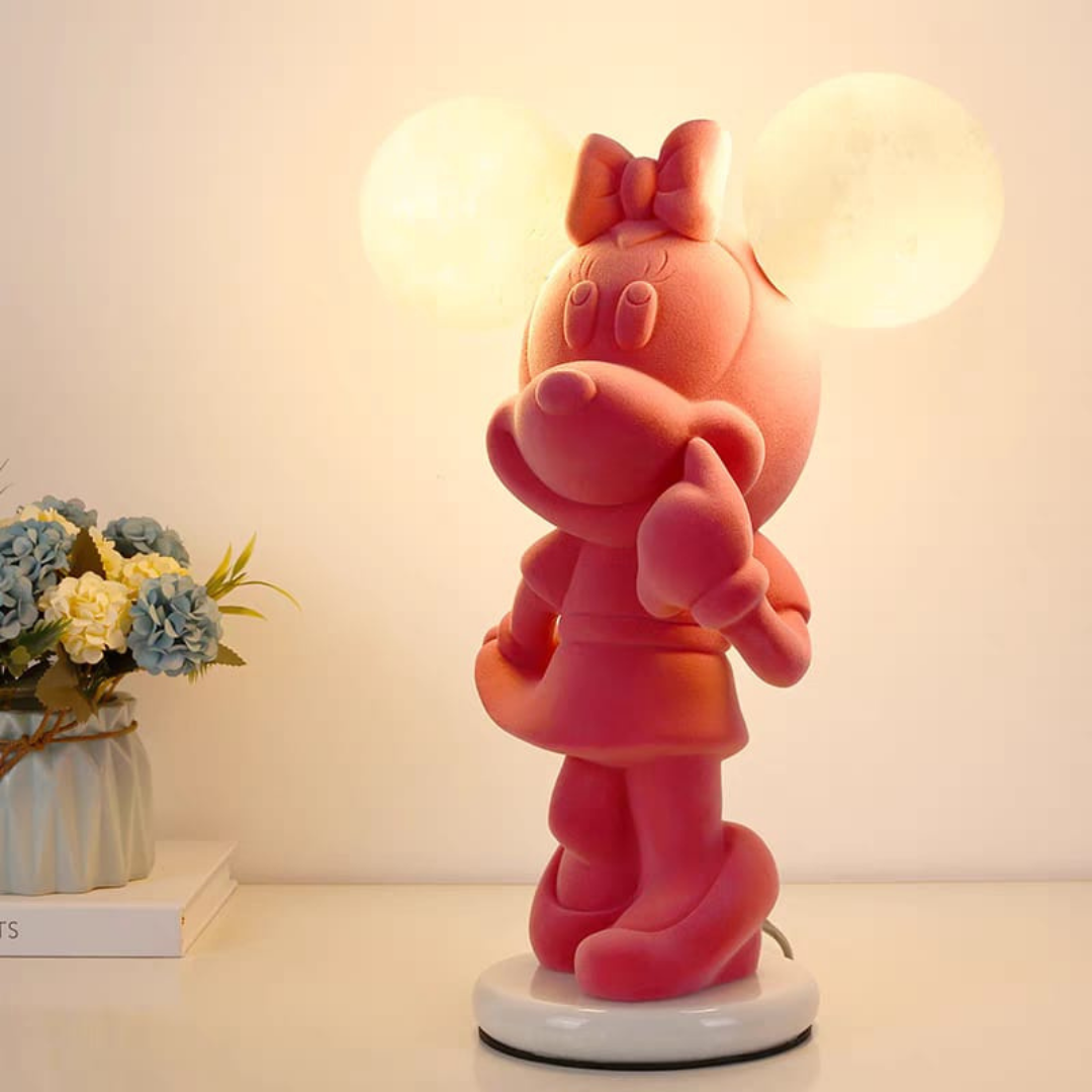 Mickey and Minnie floor lamp