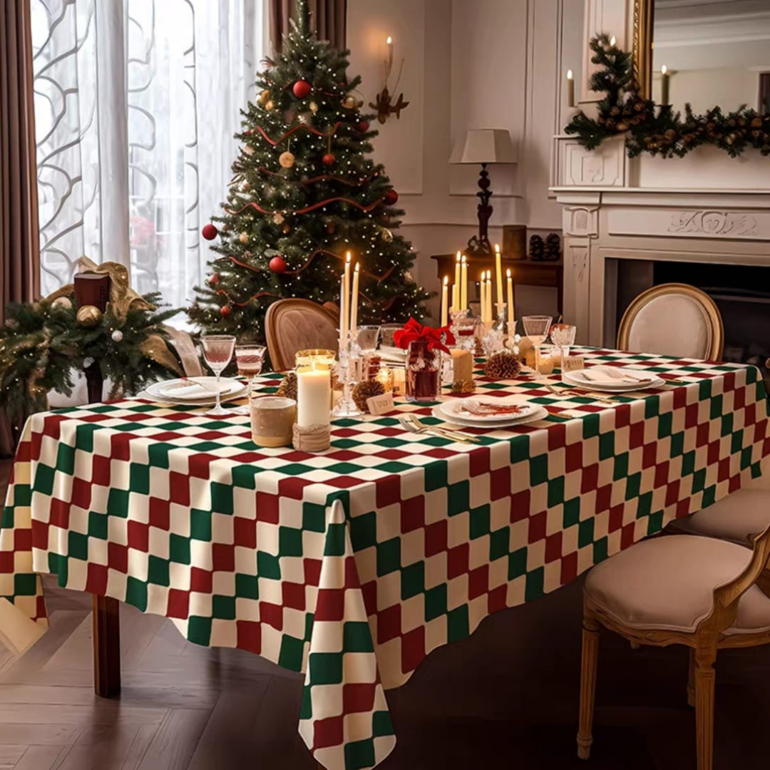 Christmas table cover