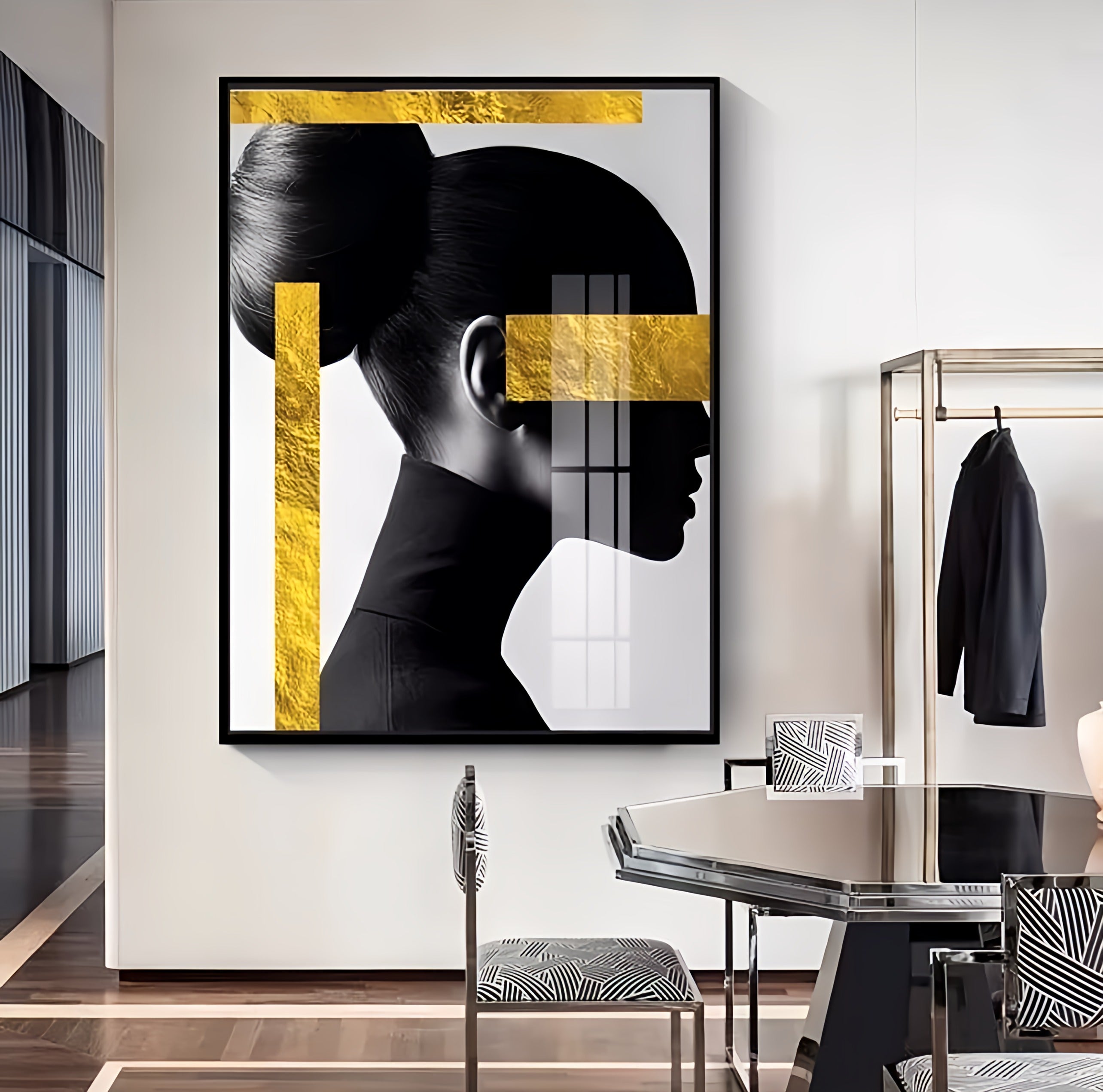 Abstract Beauty Woman Canvas