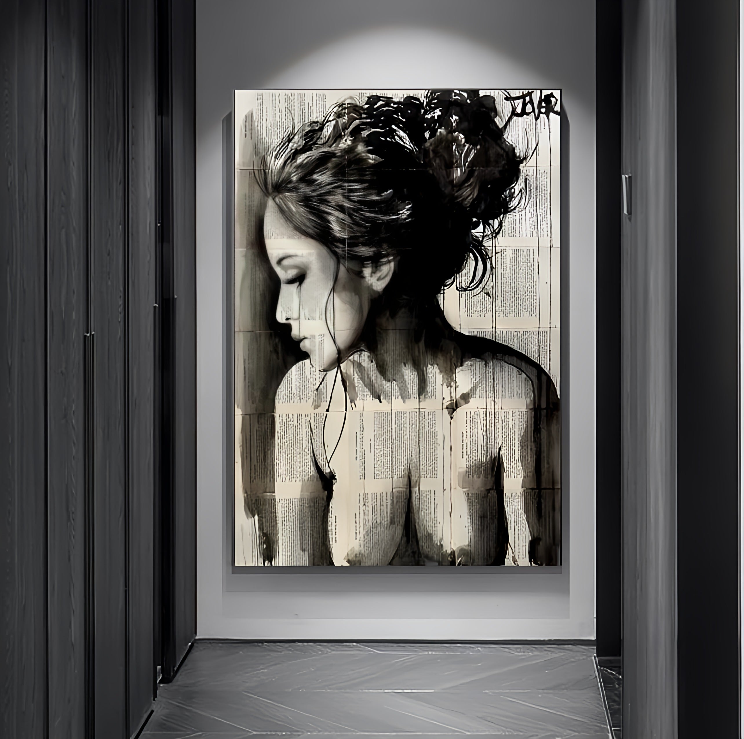 Graffiti Women Wall Art