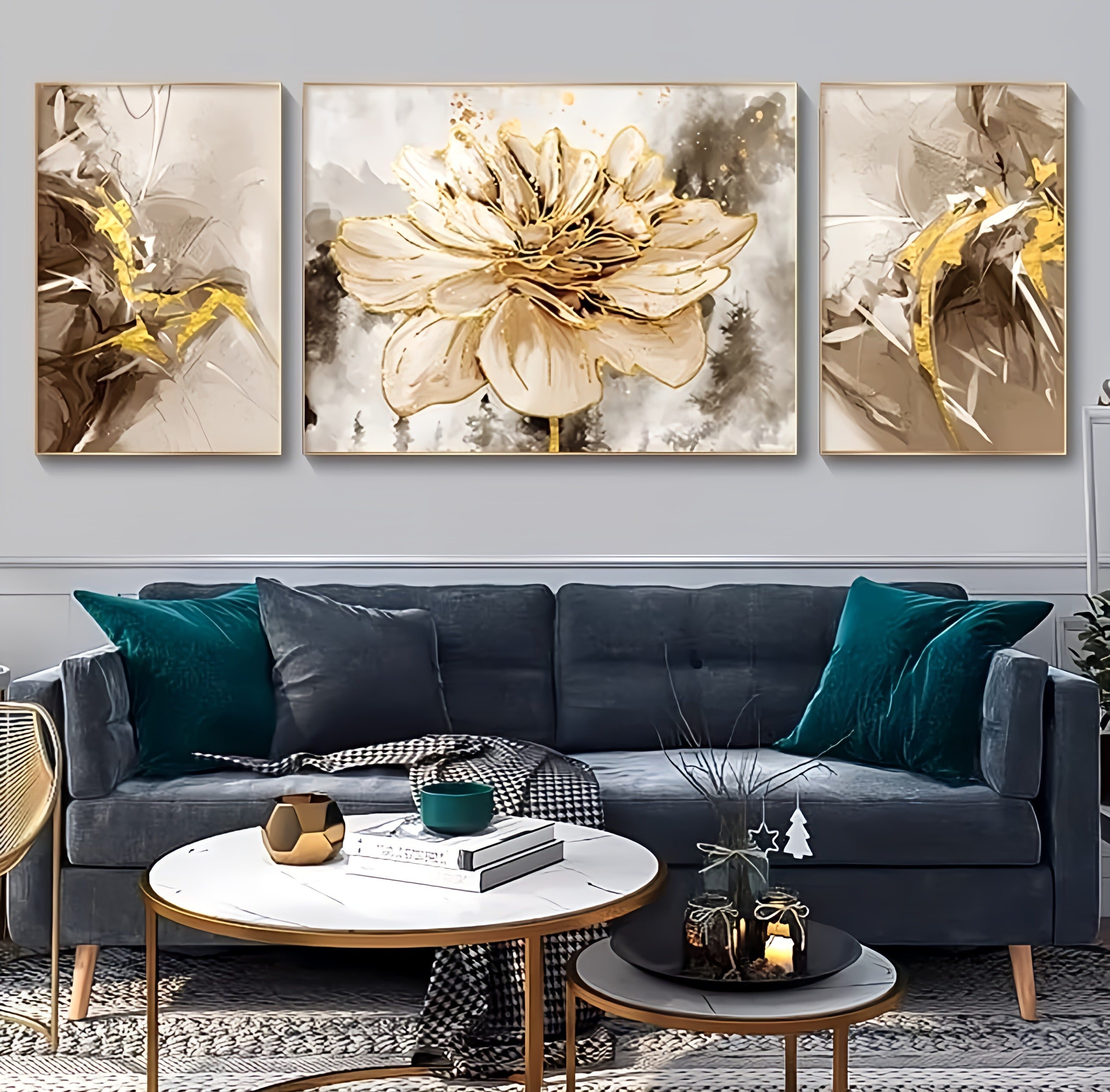 Luxury Flower Canvas