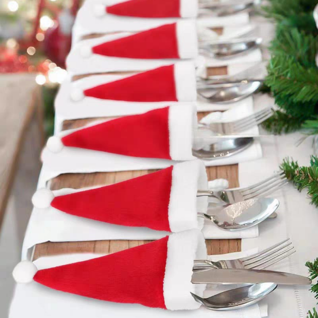 Christmas cutleries holder