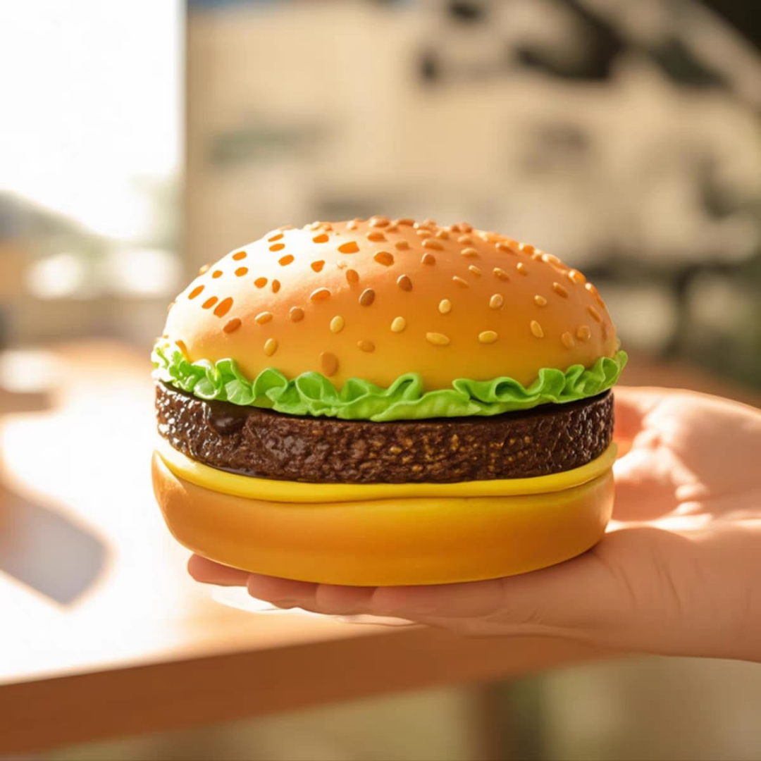Burger ashtray