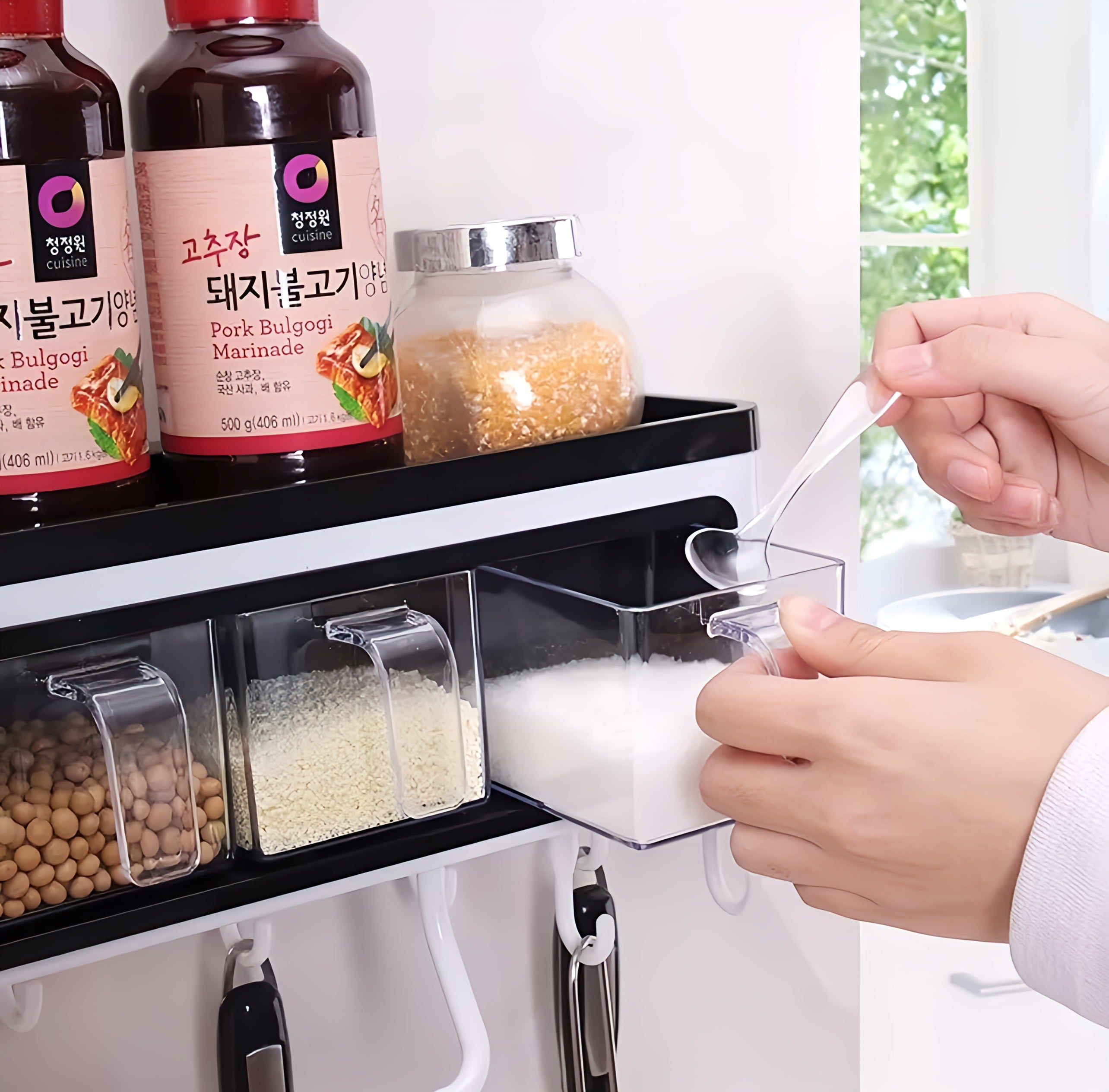 Ecoco Wall-Mounted Storage Rack