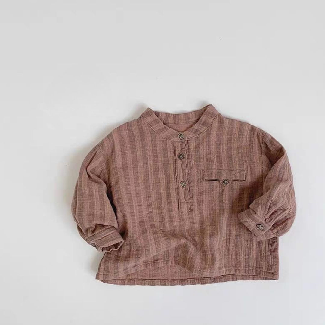 Lemon linen shirt