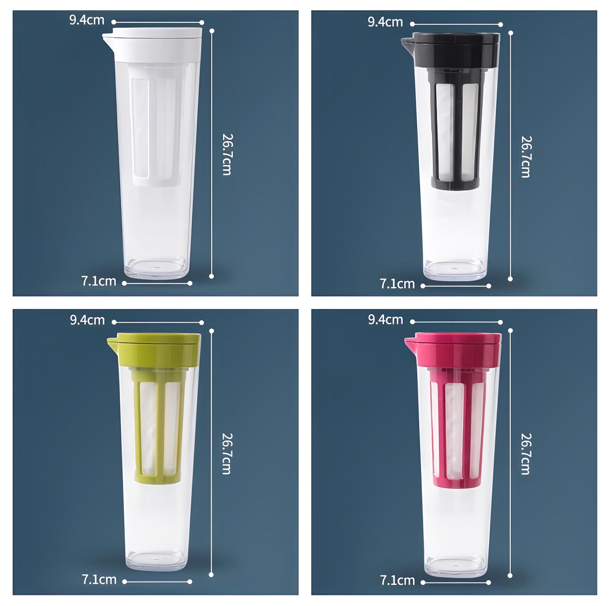 Beverage jug plastic pitcher.