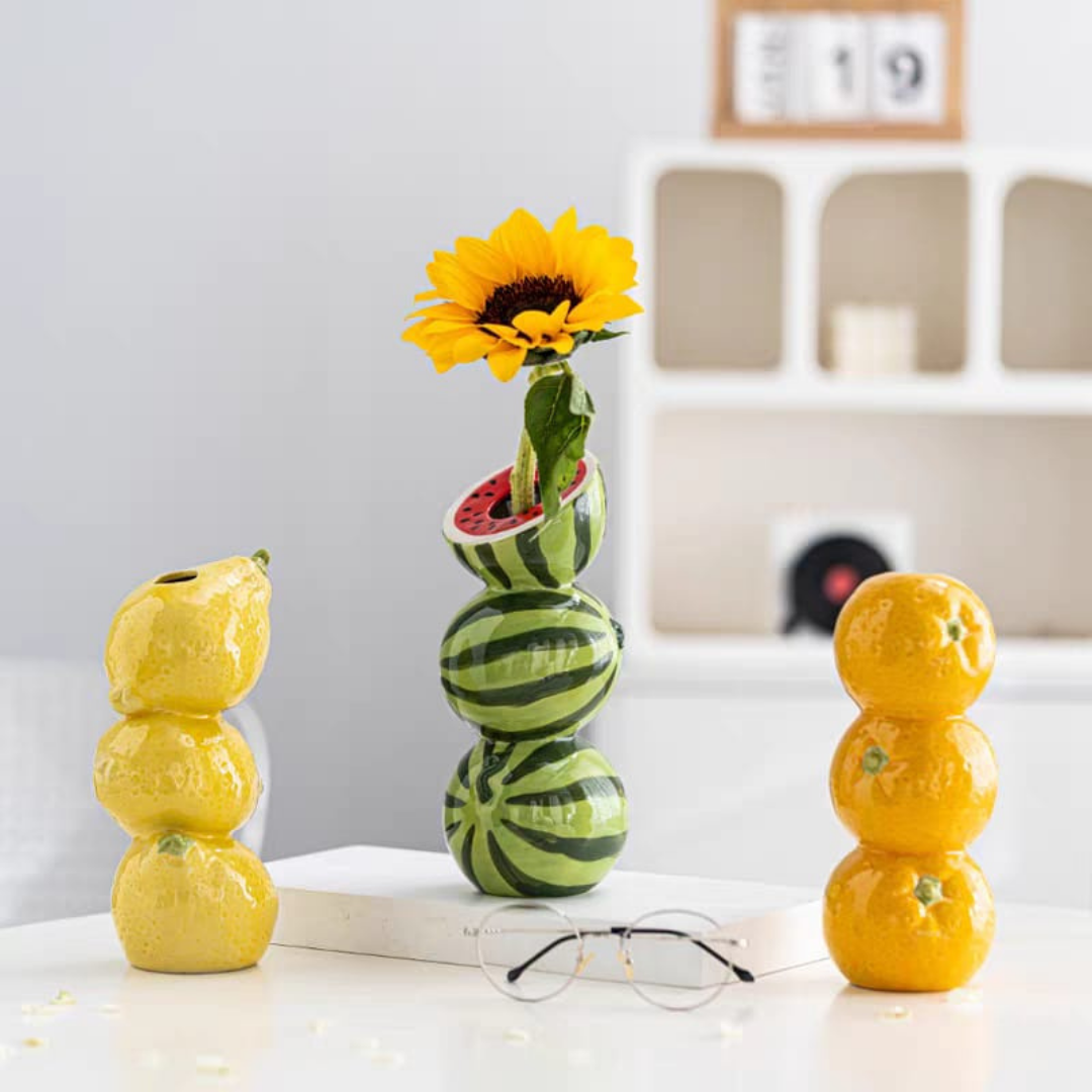 Fruity table vase