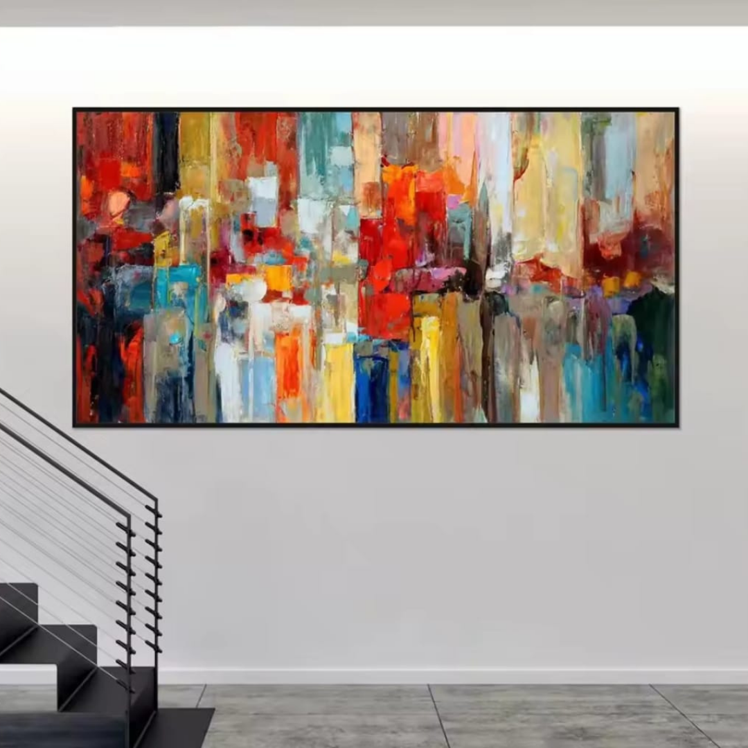 People canvas painting, posters and prints