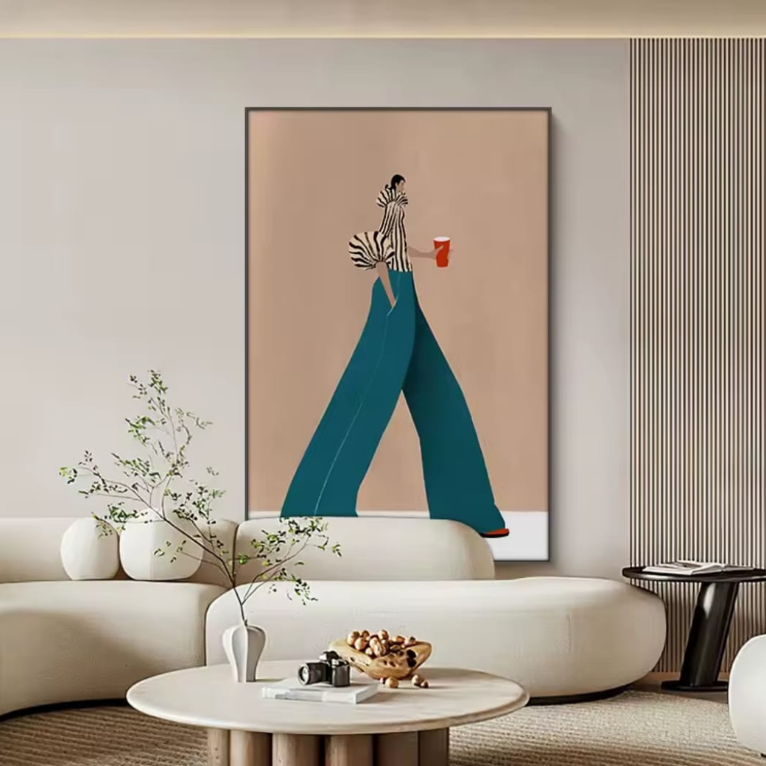 Woomy modern canvas painting, posters and prints