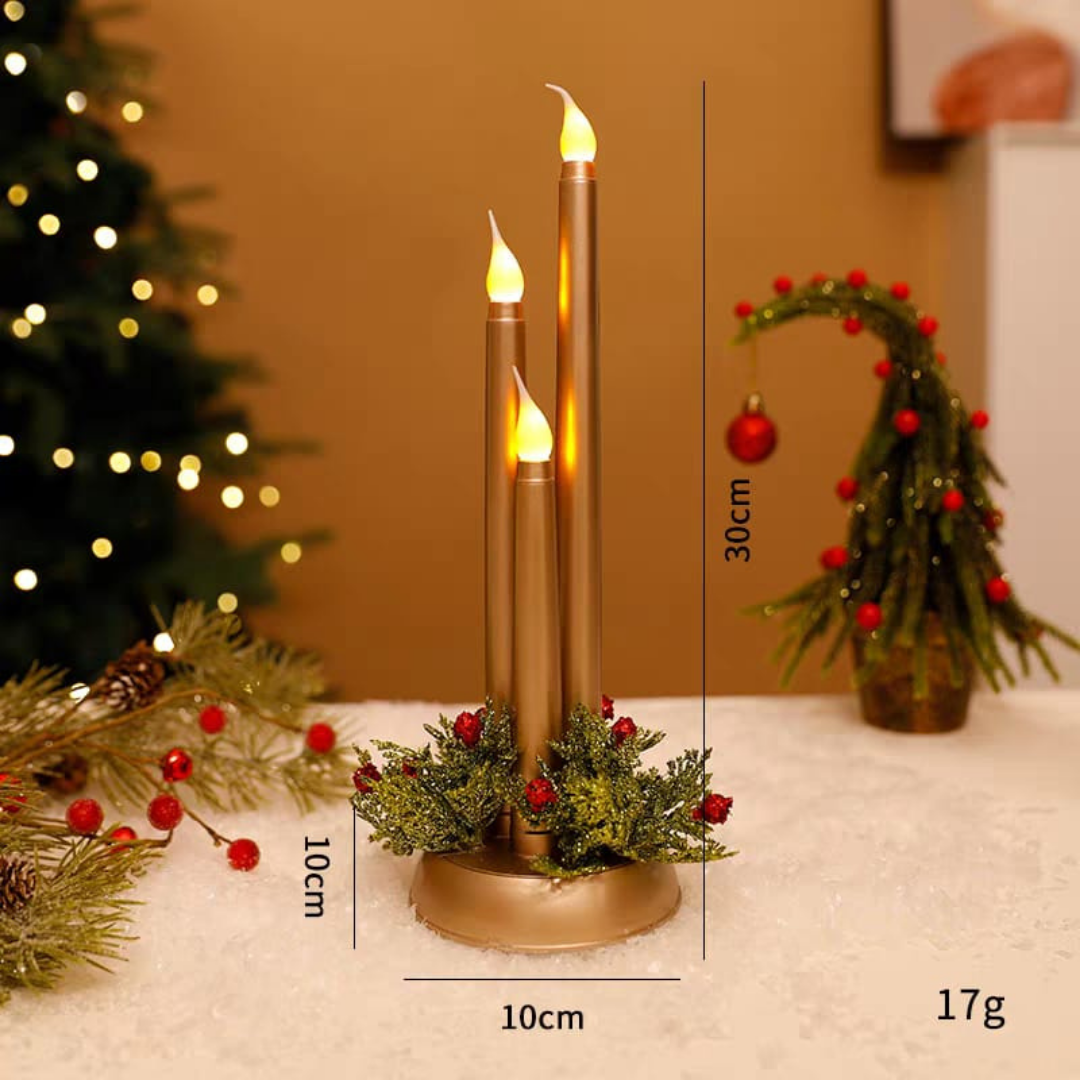 Christmas electric candle