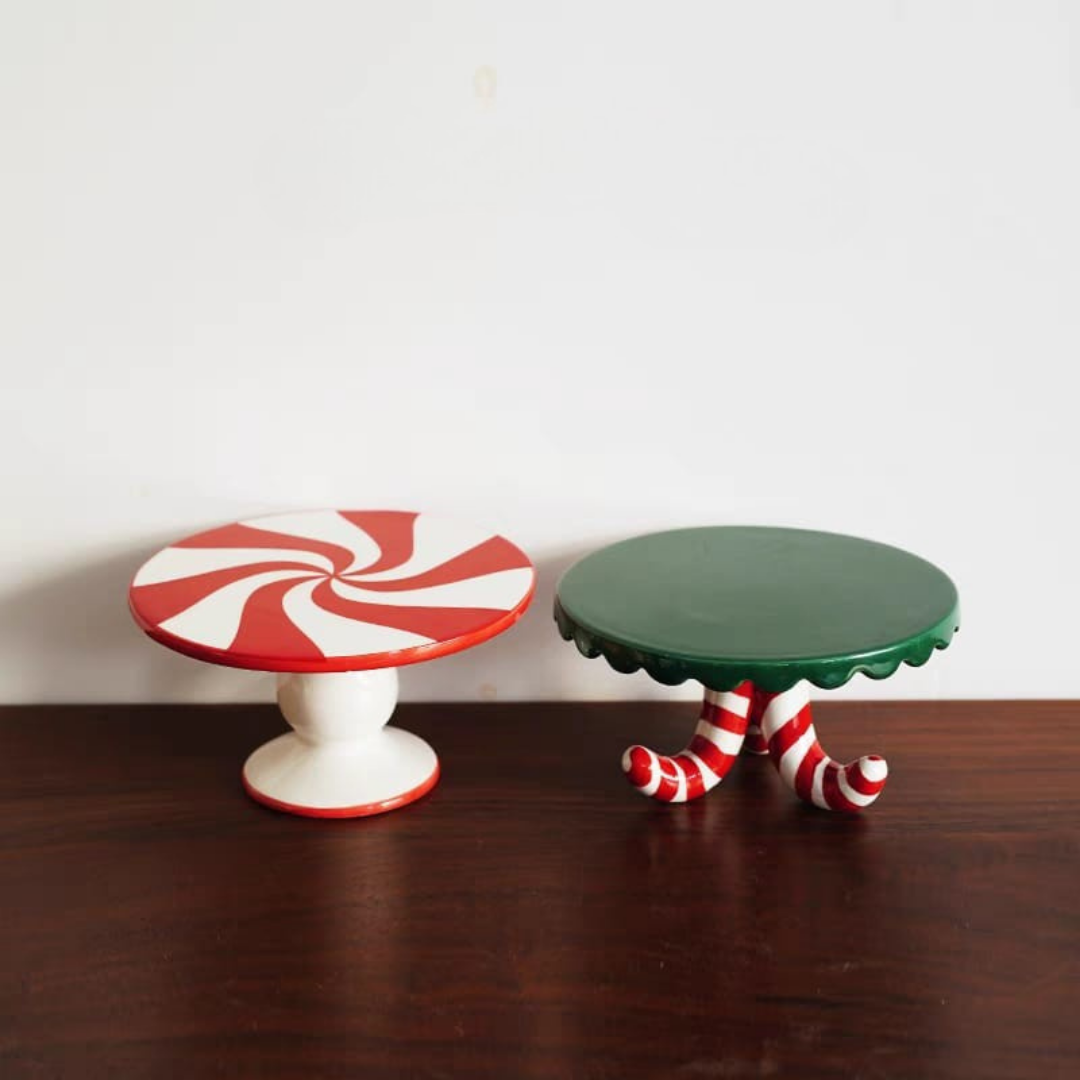 Christmas cake stand