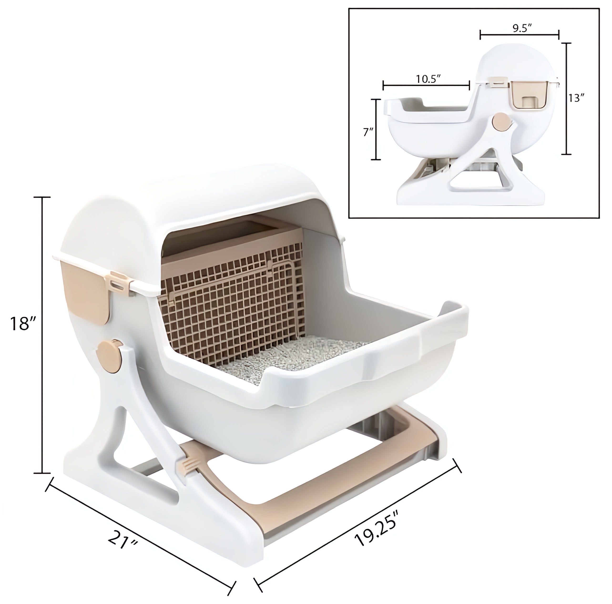 Quick Cleaning Cat Litter Box