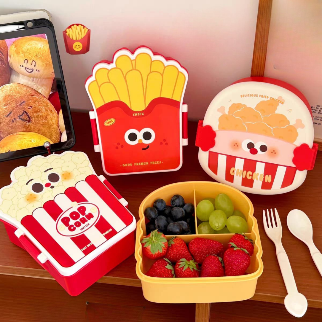 Fruit box plus cutleries