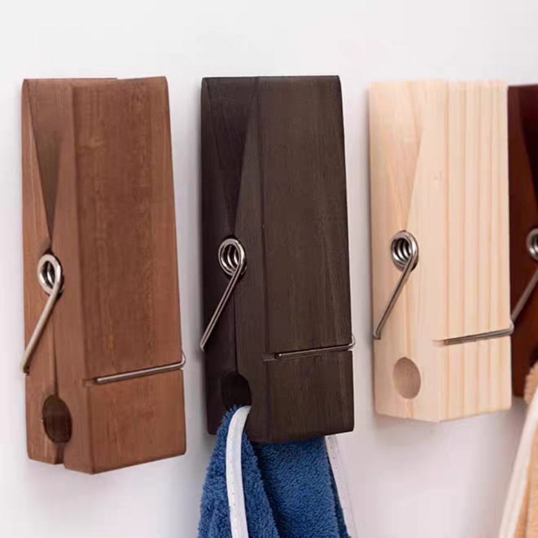 Clothes and towel hanger