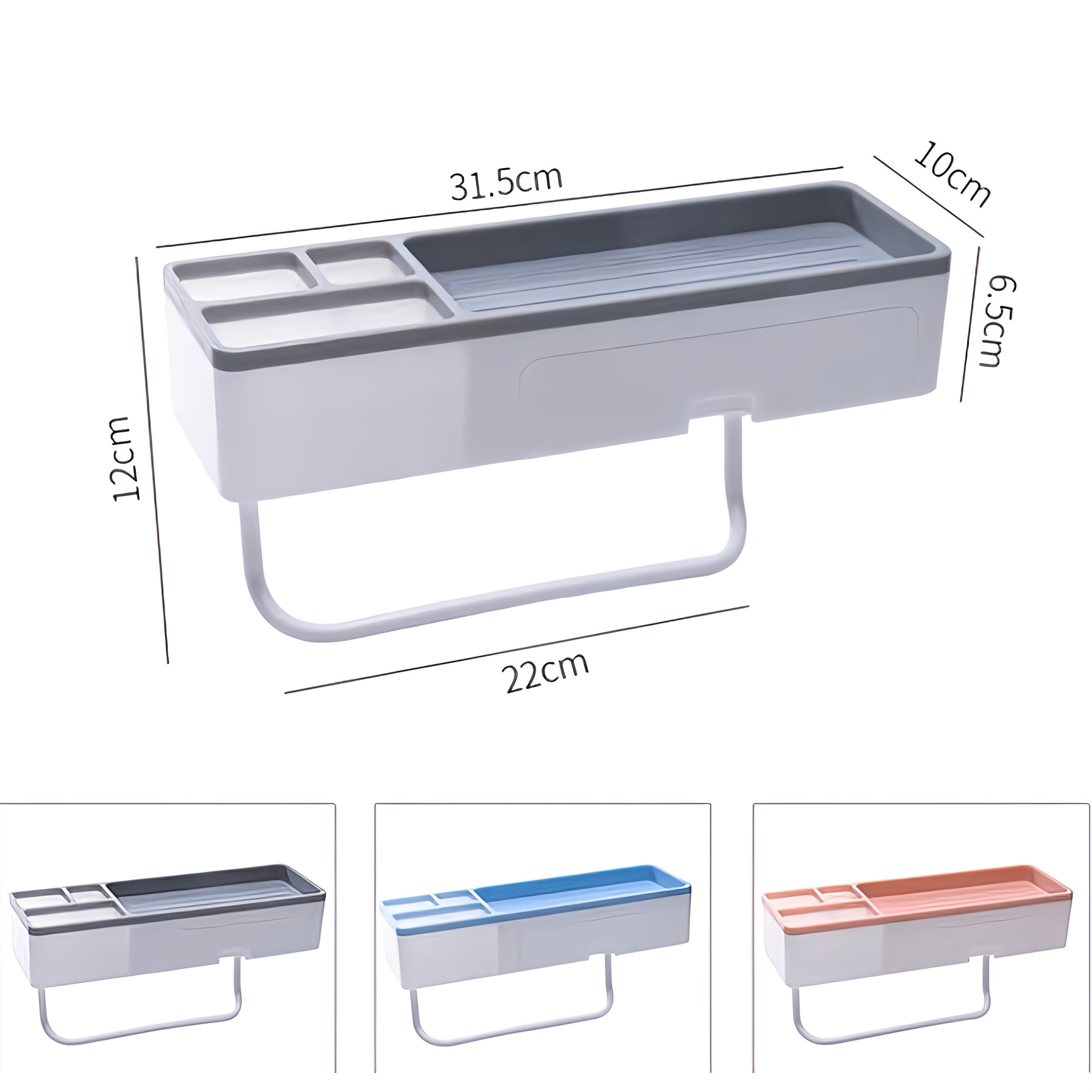 Multi-functional Bathroom Rack