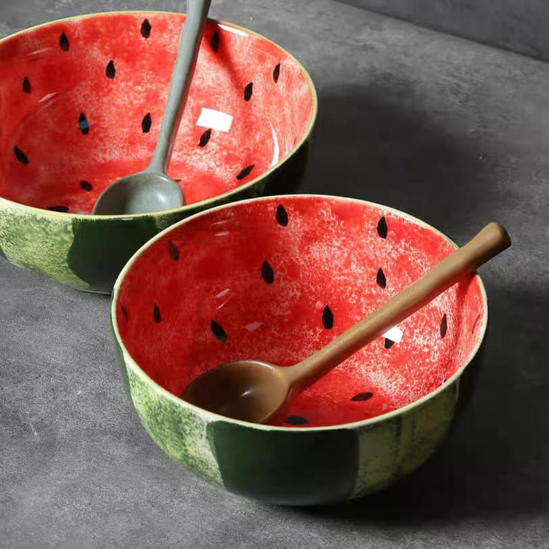 Watermelon salad bowl