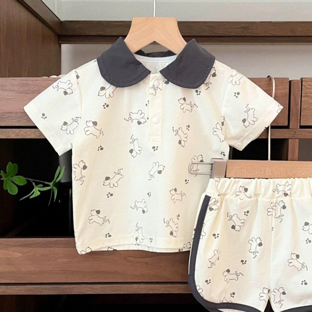 A Dog printed set