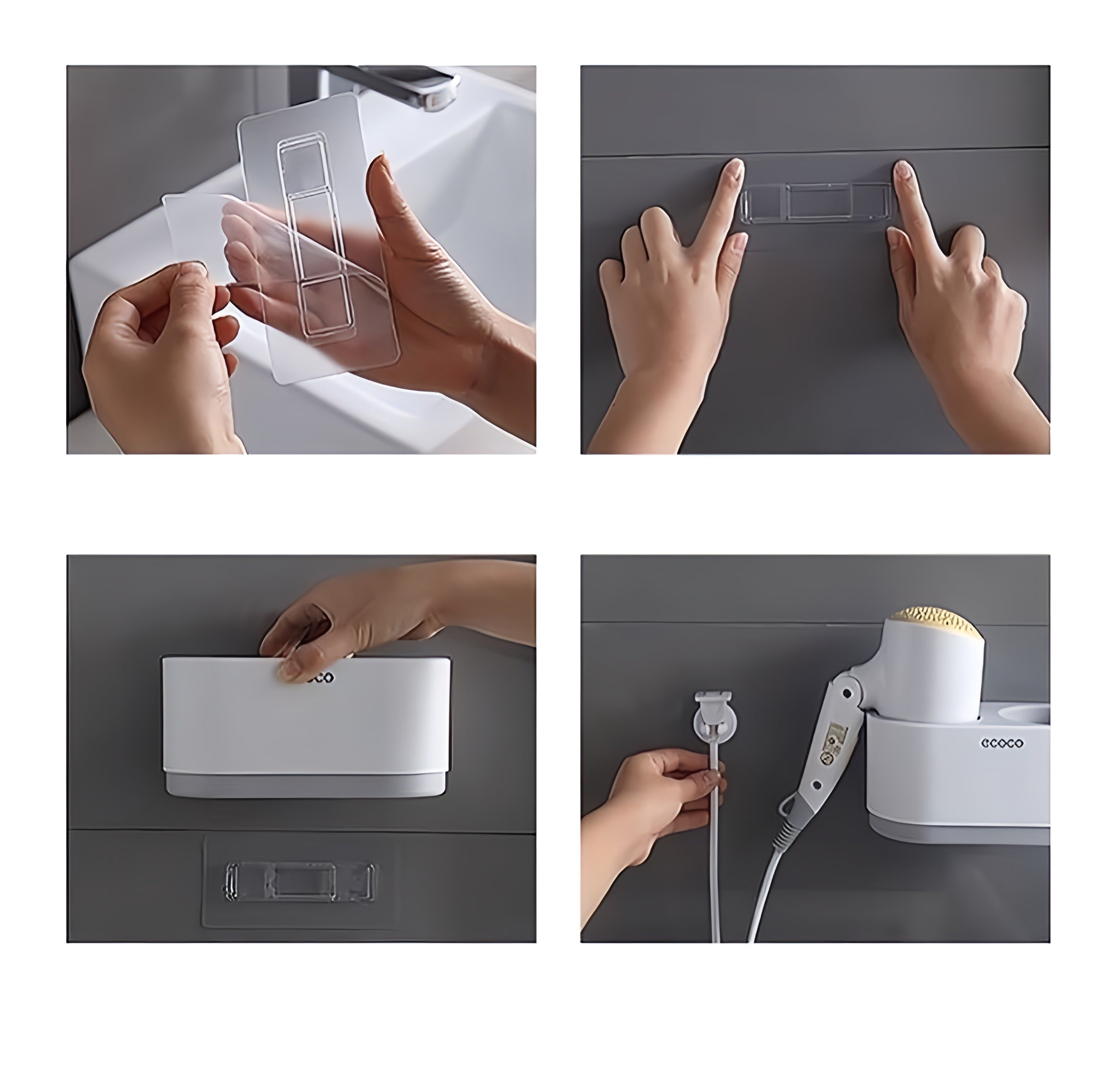 Ecoco Hair Dryer Holder
