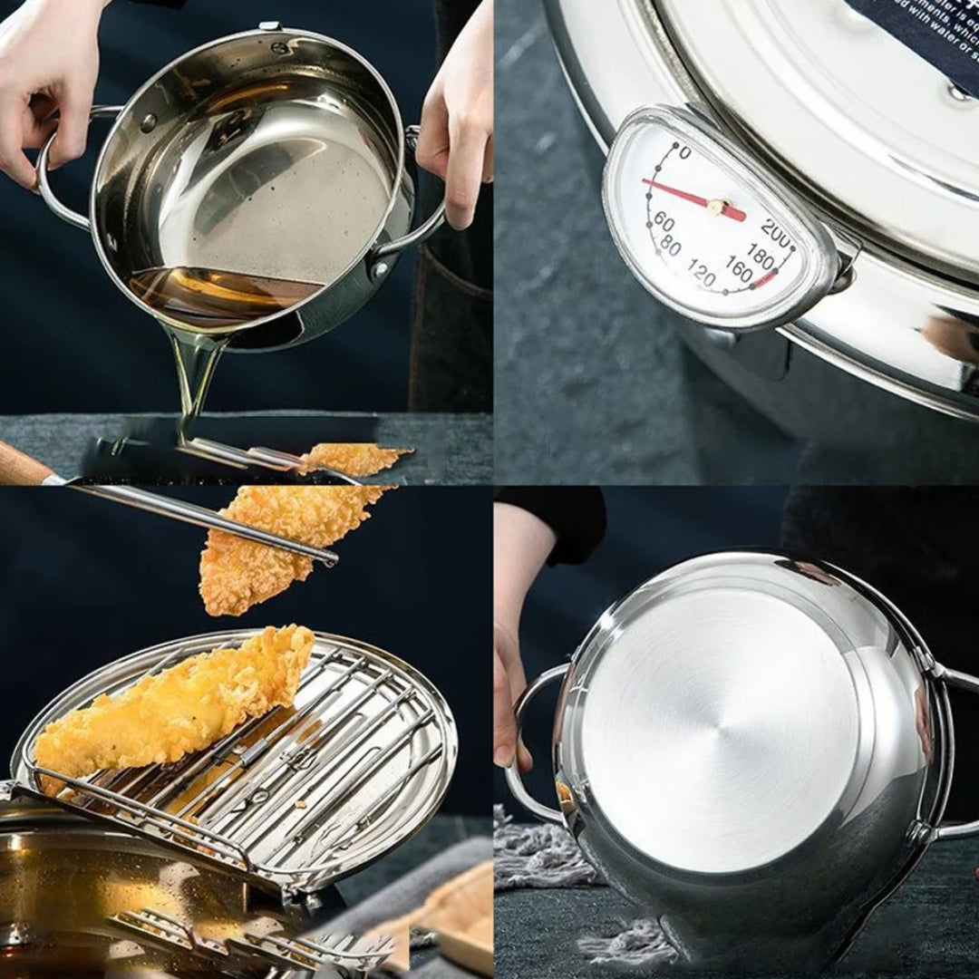 Deep Frying Pot