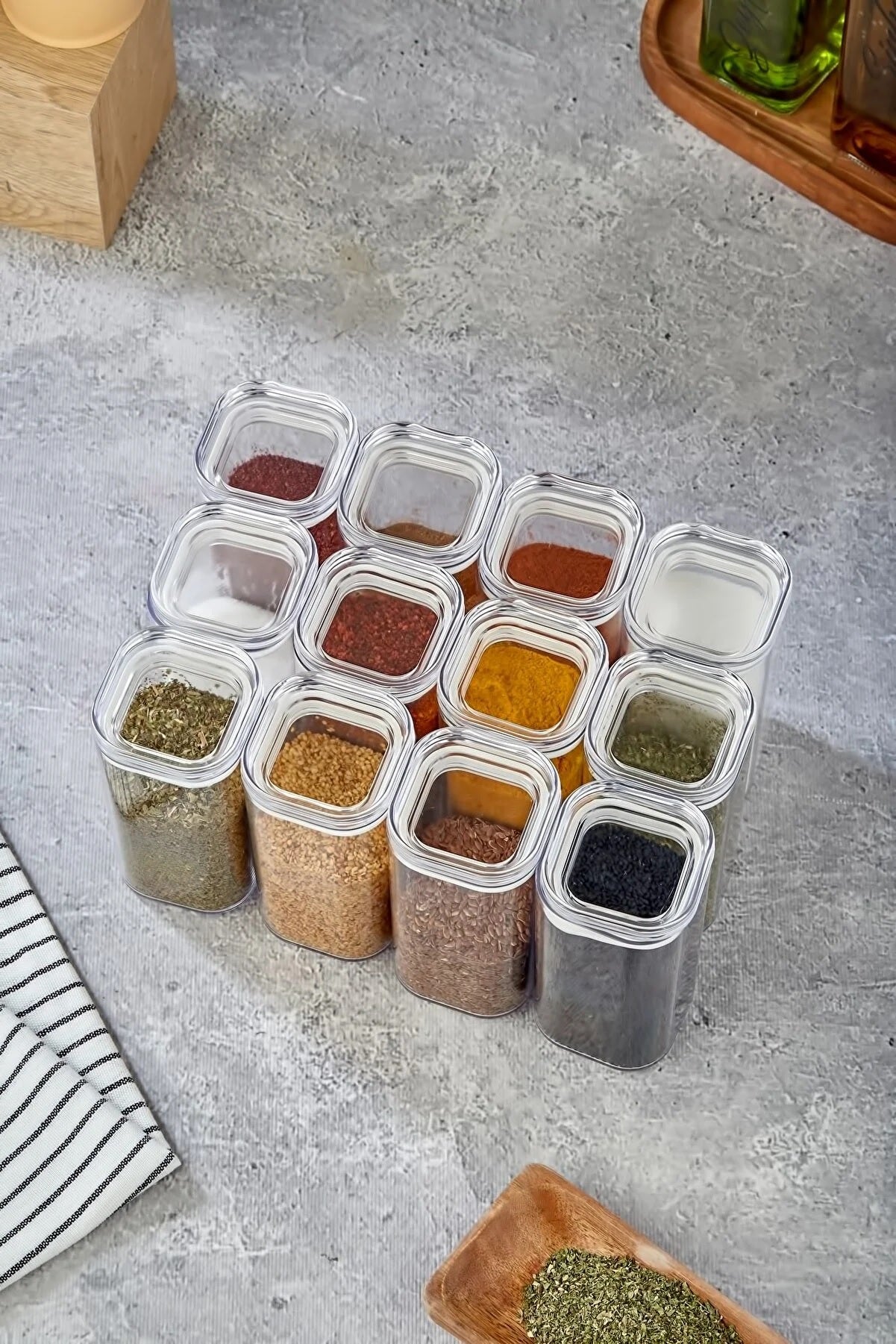 Acrylic Spices Set
