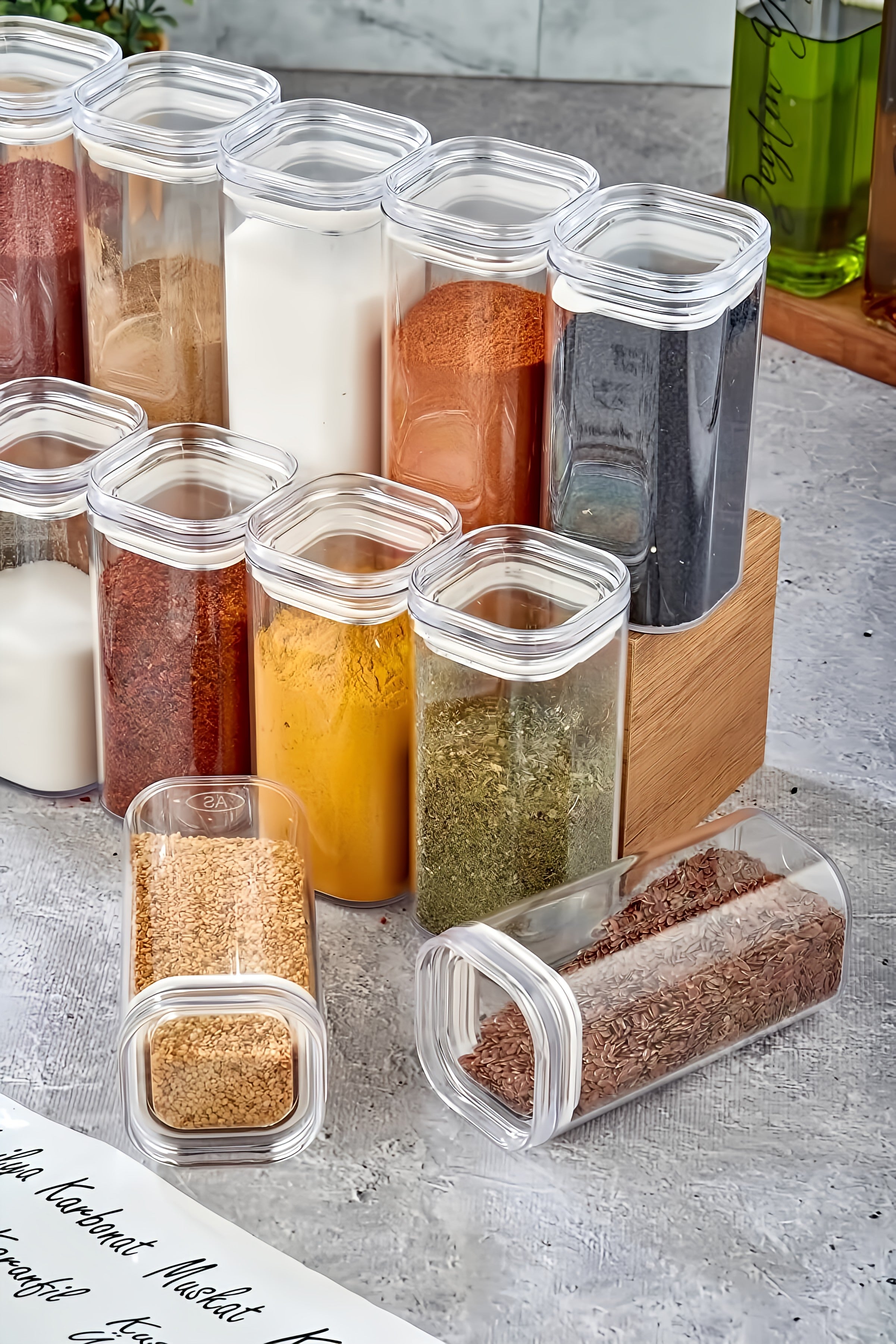 Acrylic Spices Set