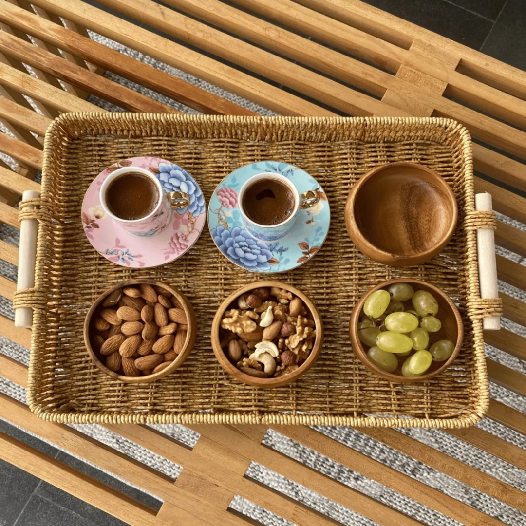 Wicker Rattan Trays