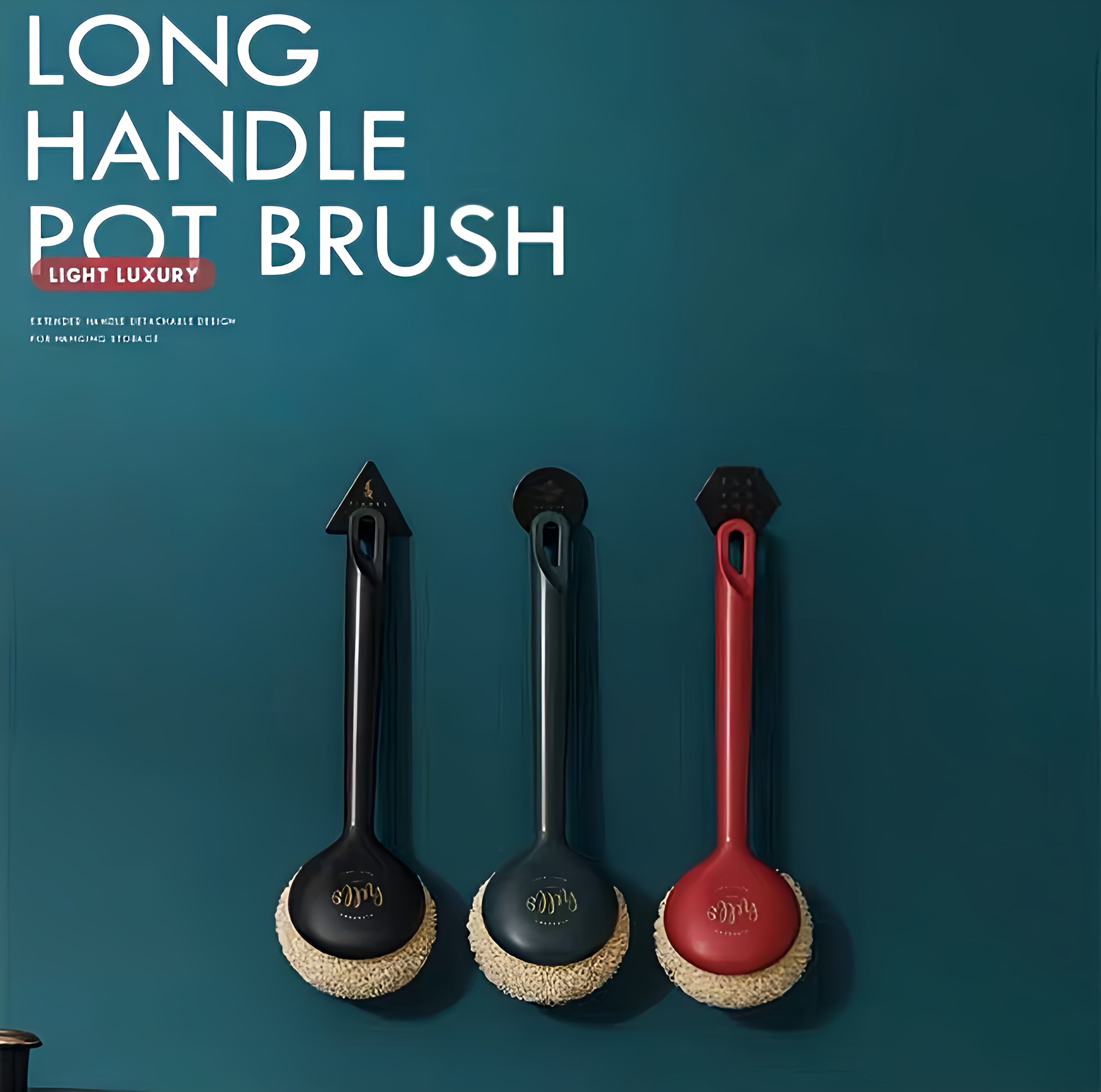 Long Handle Pot Brush
