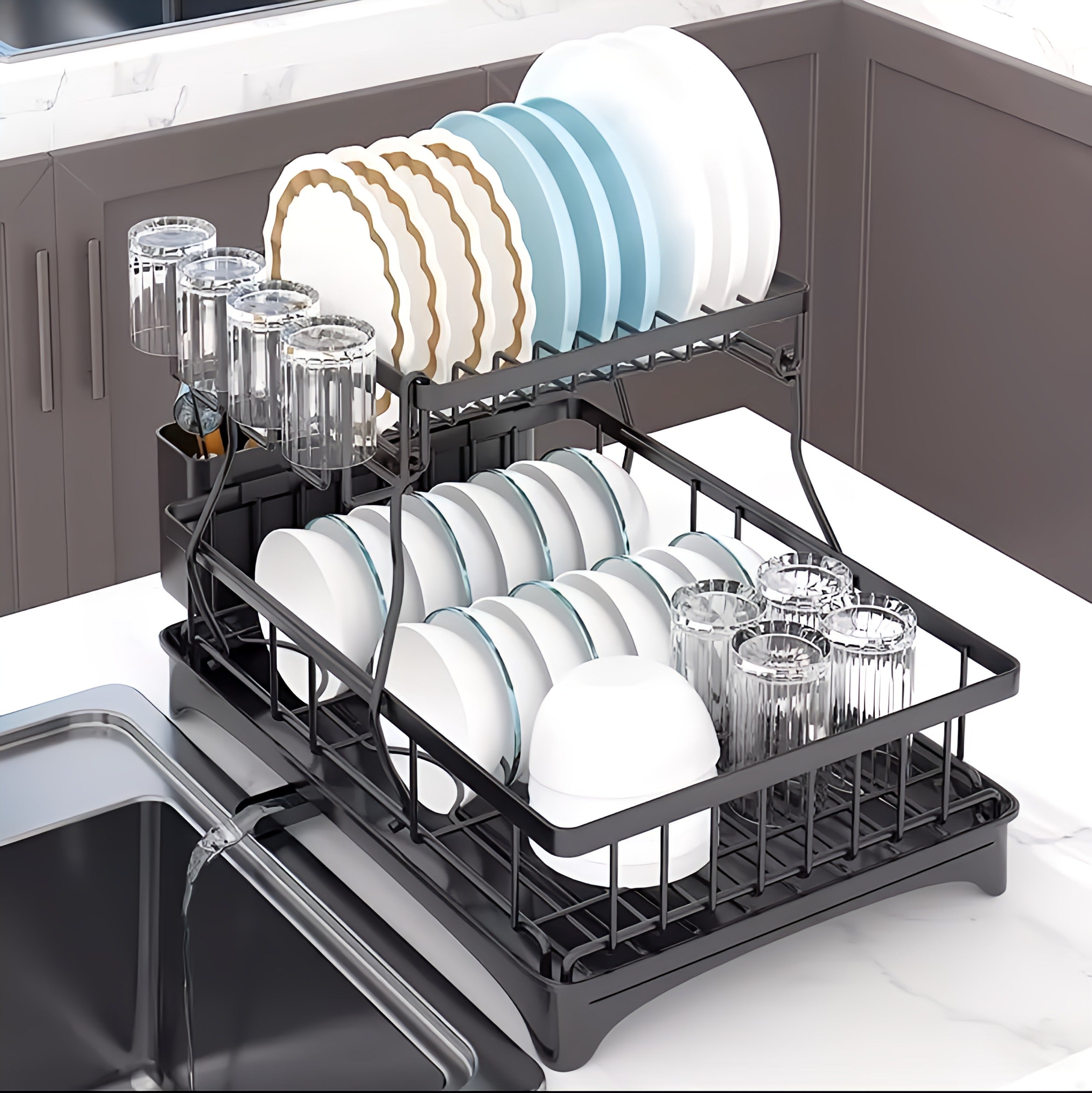 Double Layers Drying Rack