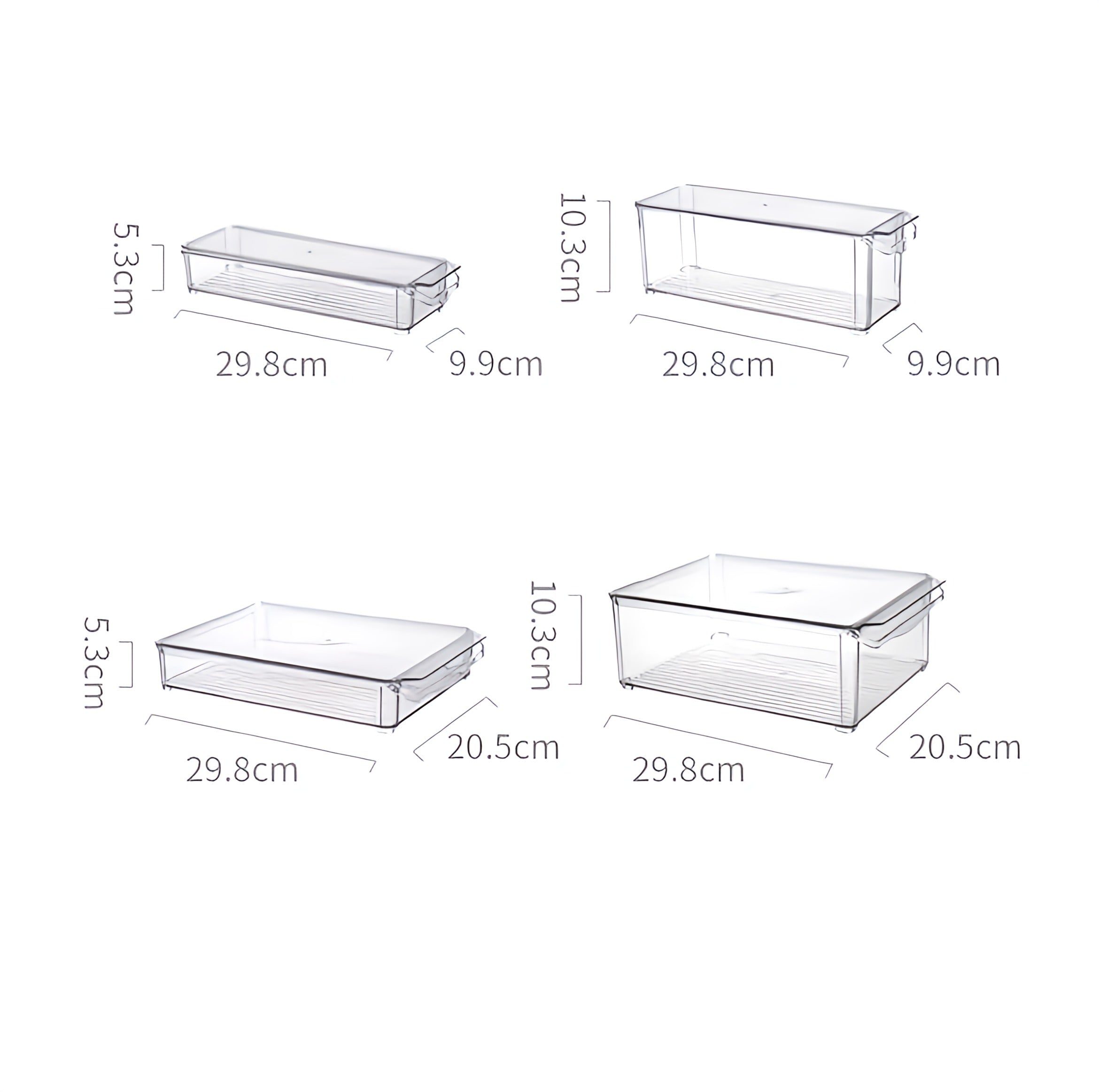 Refrigerator Vegetable & Fruits Organizer Box