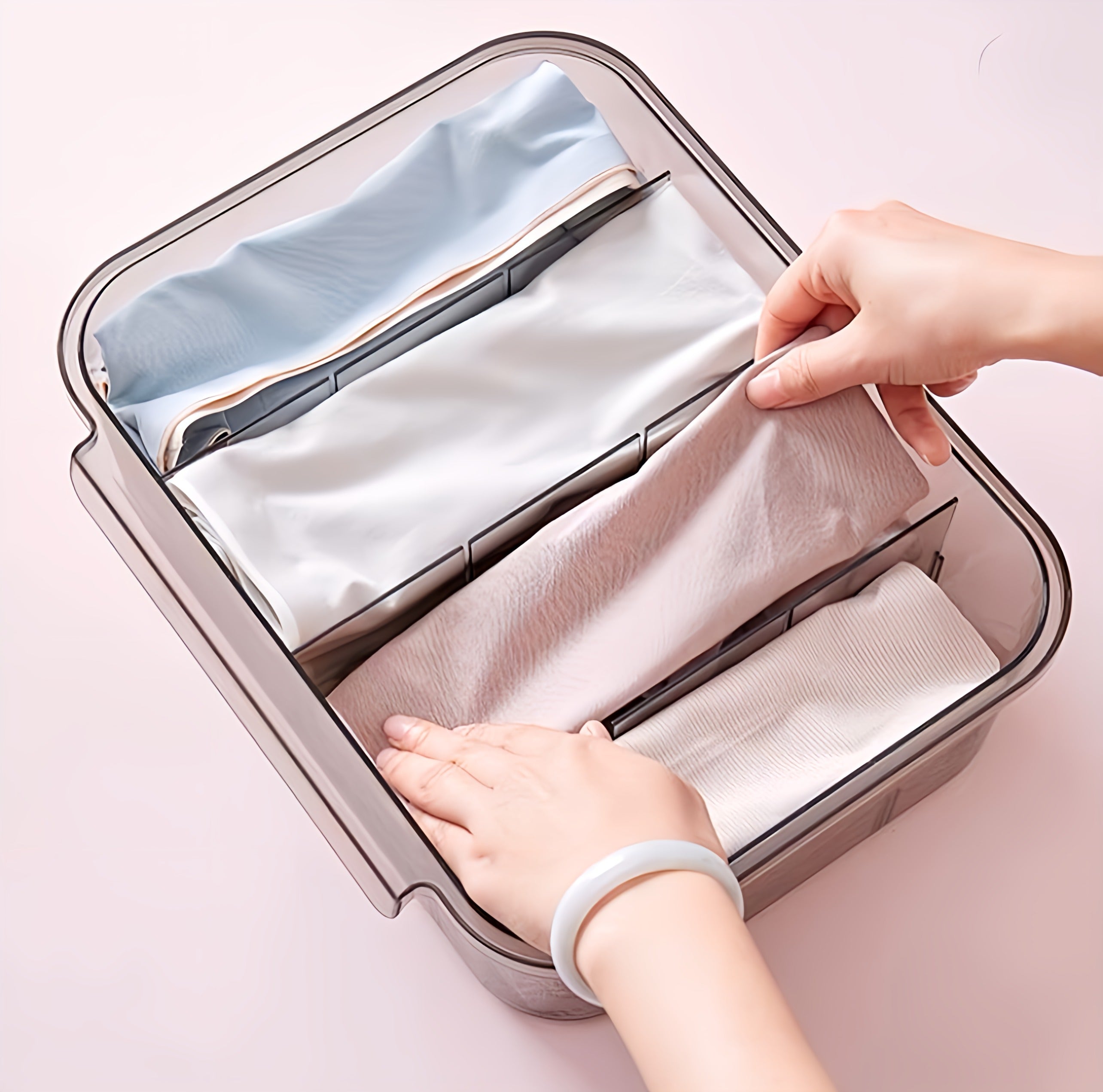 Free Punch Underwear Socks Storage Drawer