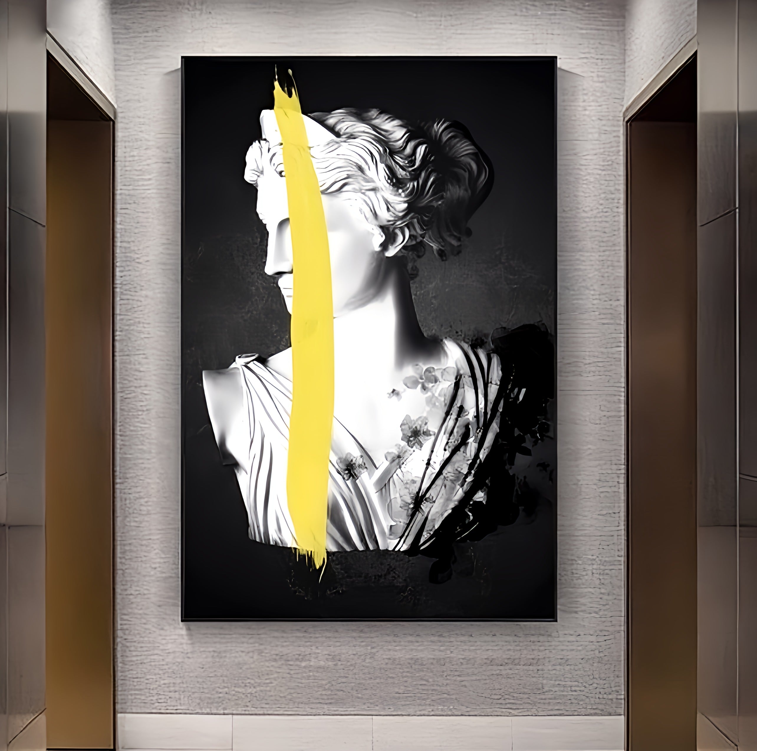 Greek Canvas Painting