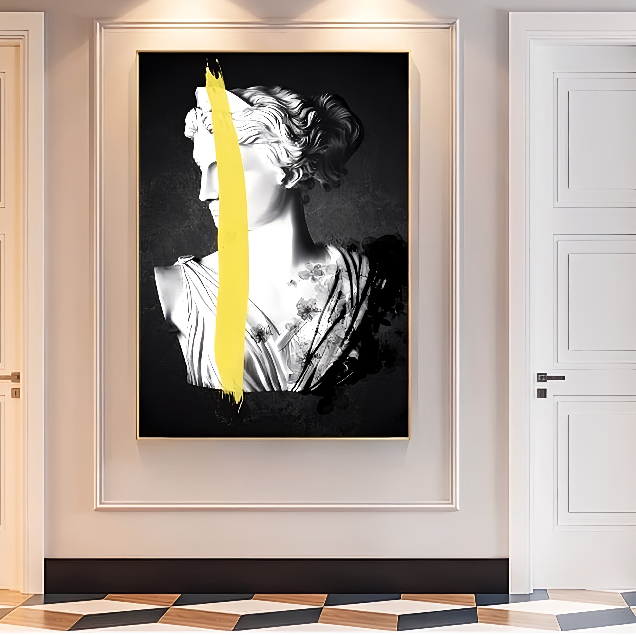 Greek Canvas Painting