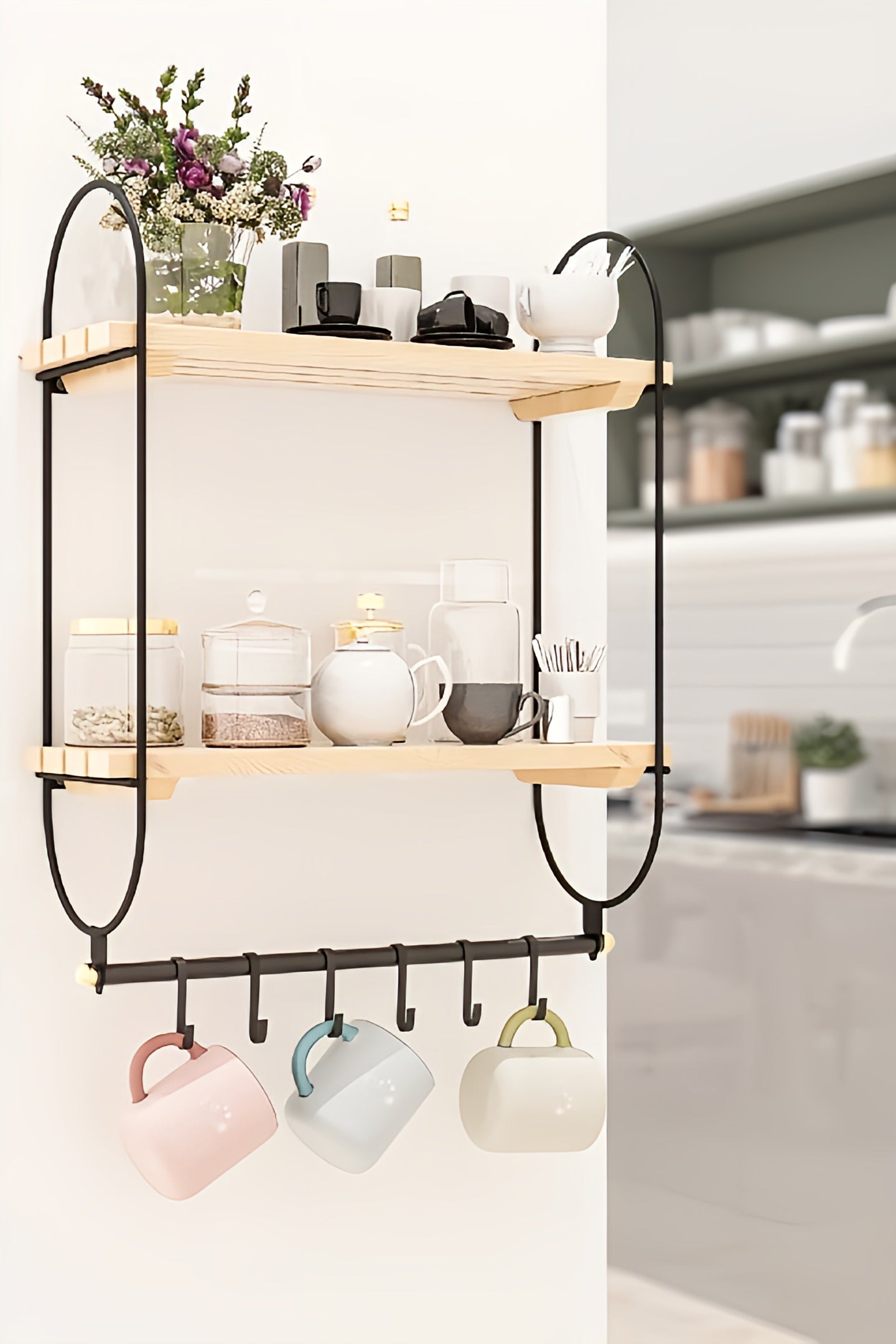 Kitchen Shelf Cup Hanger