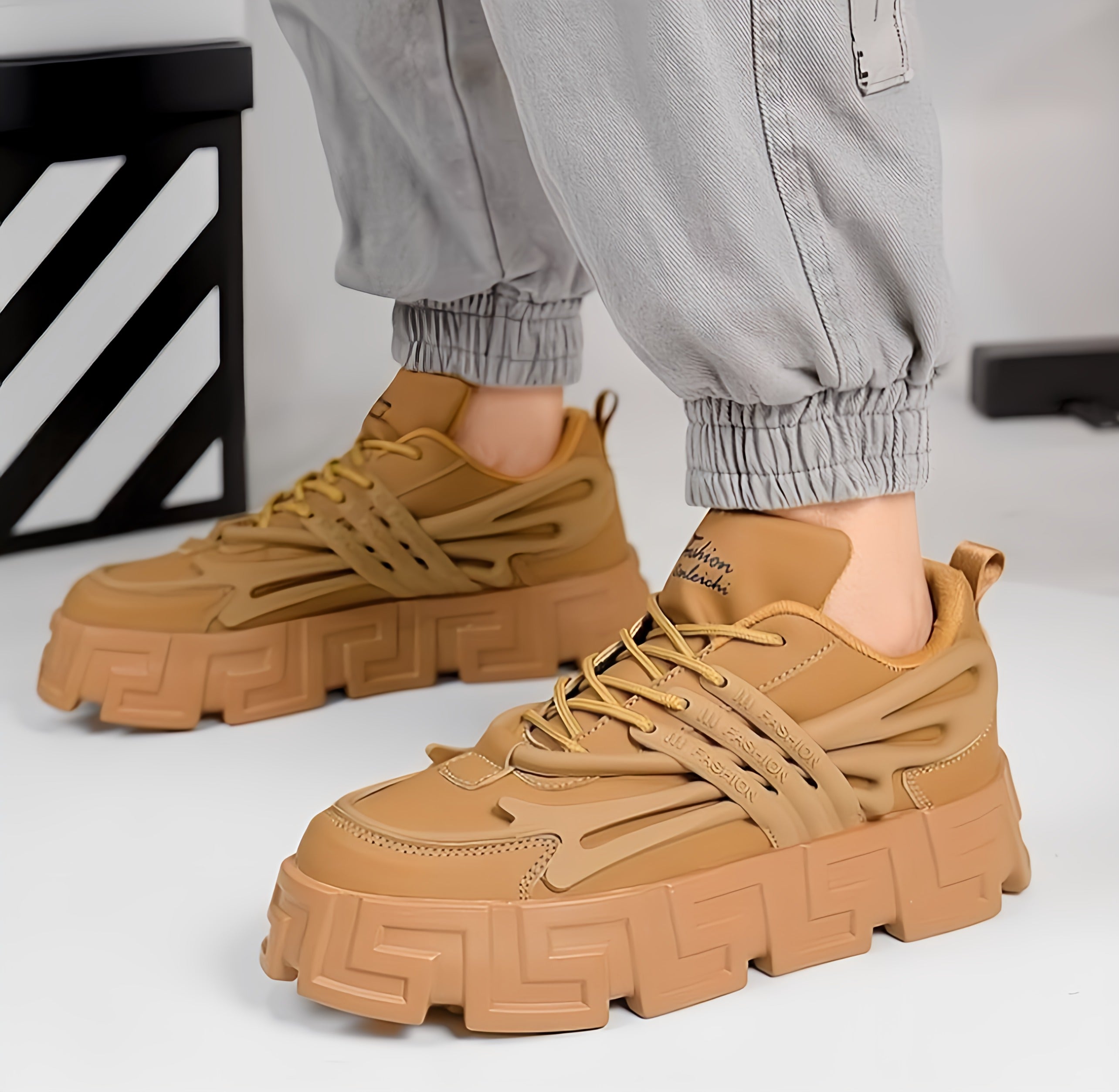 Light Brown Sneakers