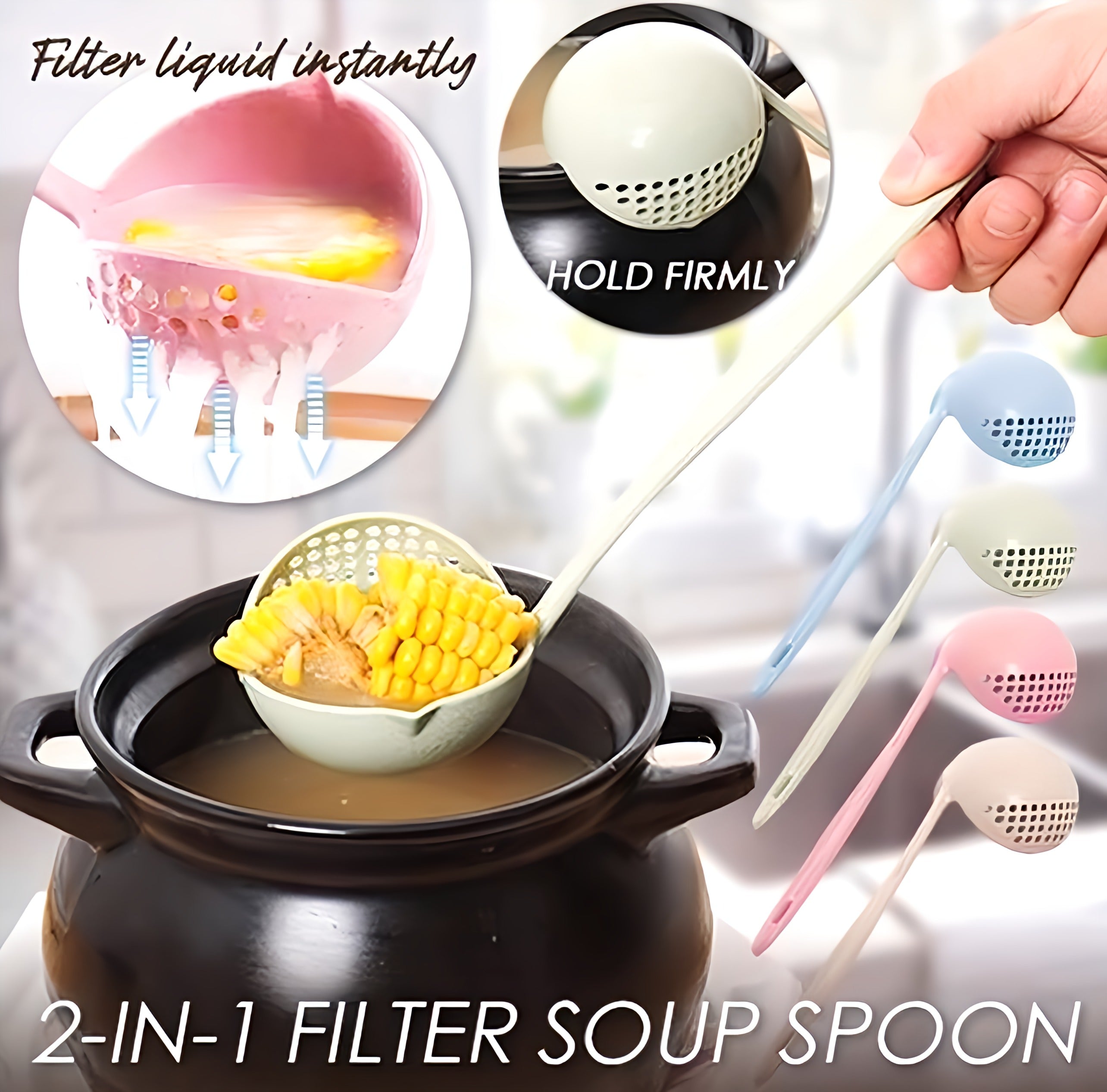 Filter Soup Spoon