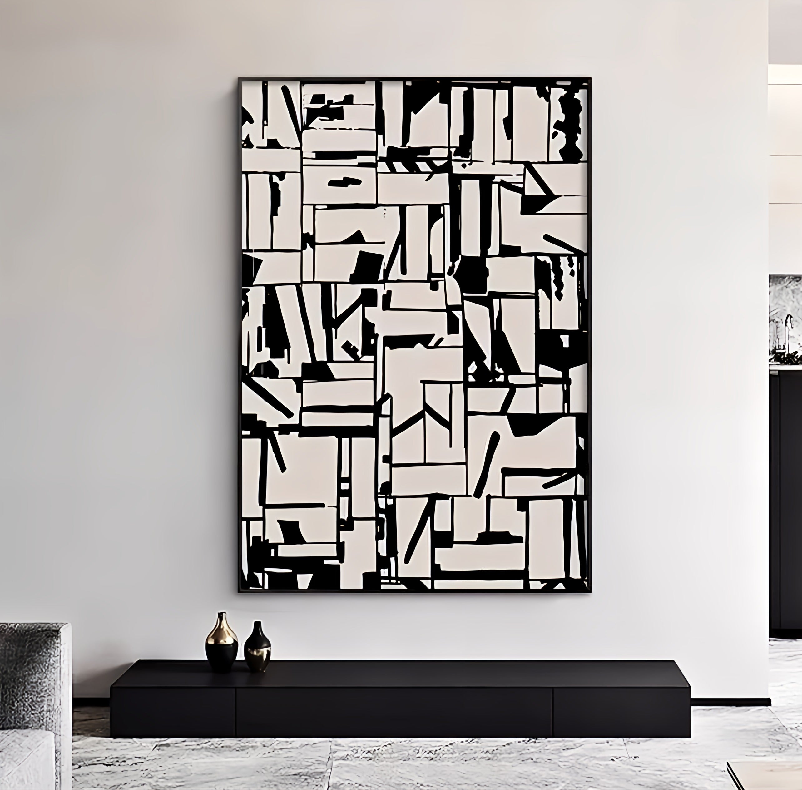 Geometric Art Canvas