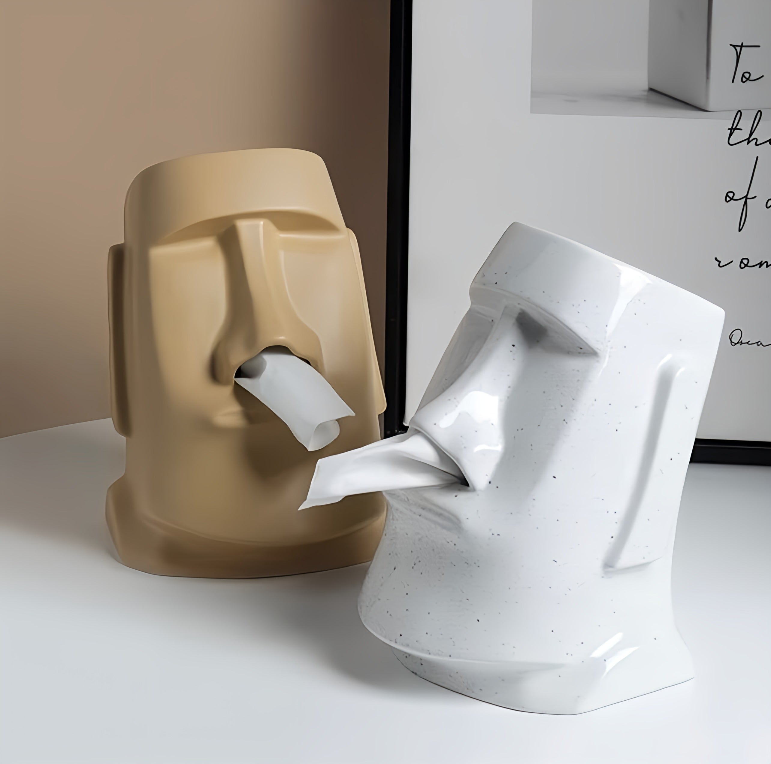 The Face Napkin Box