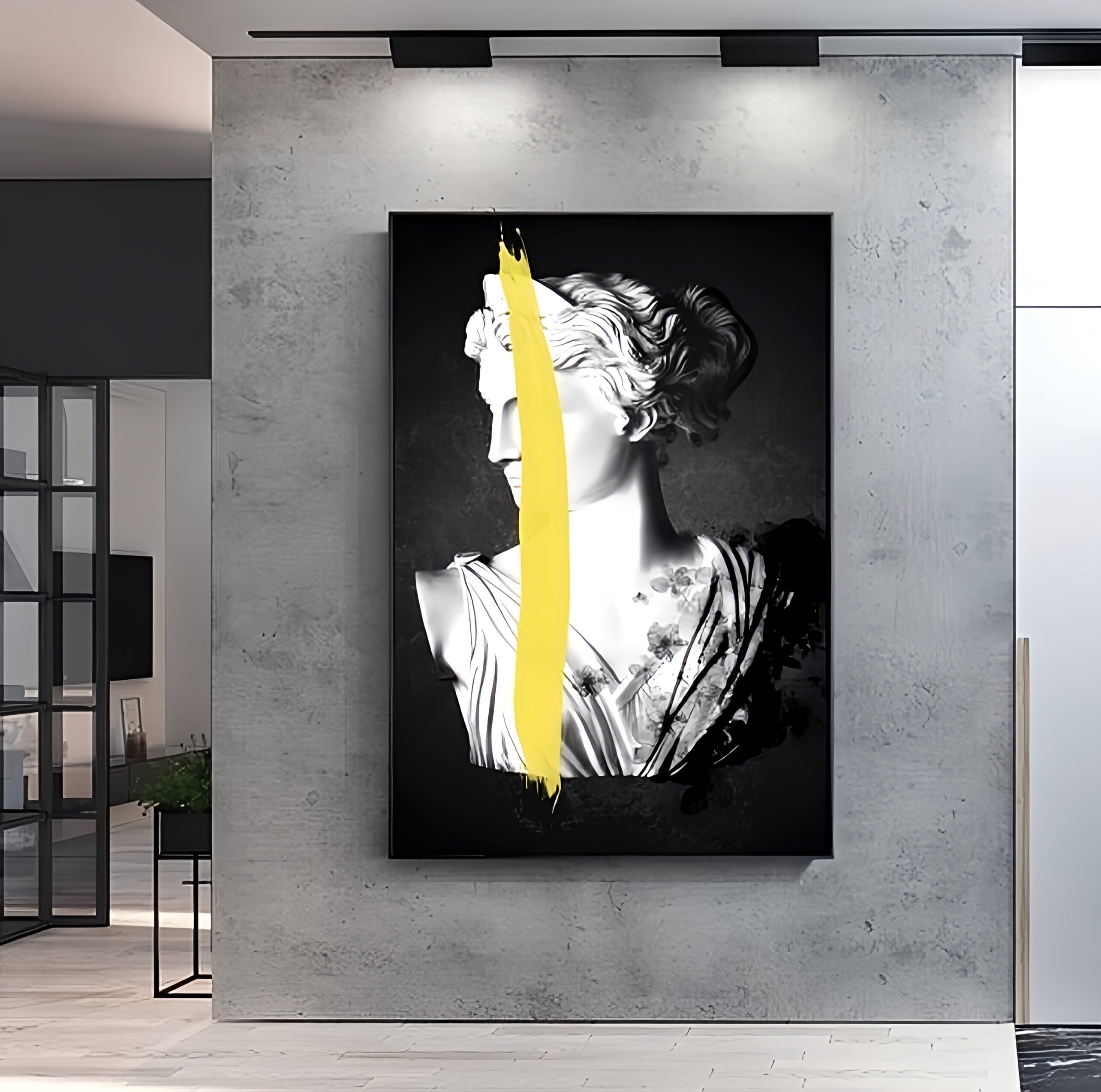 Greek Canvas Painting