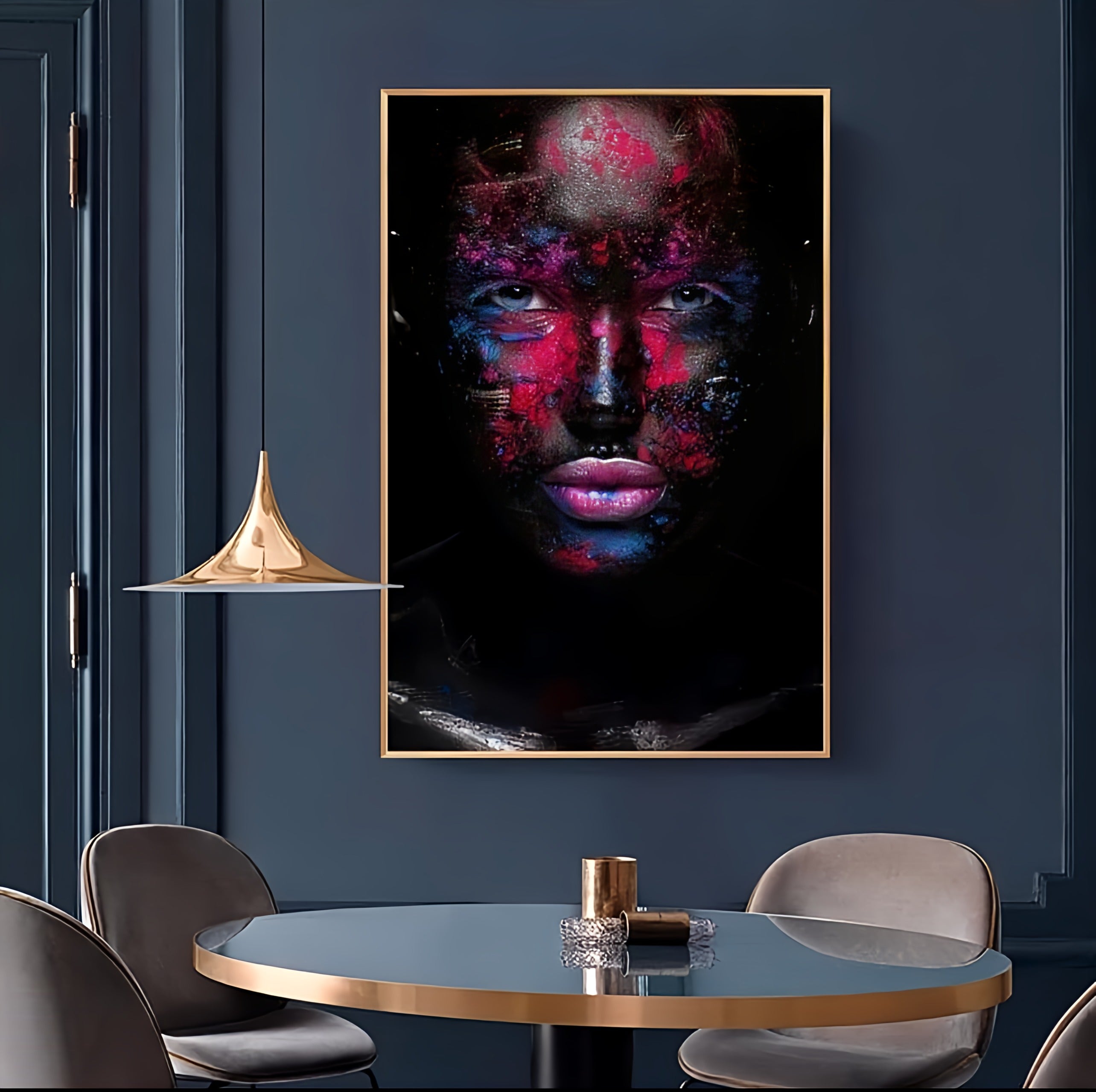 Colorful Woman Canvas