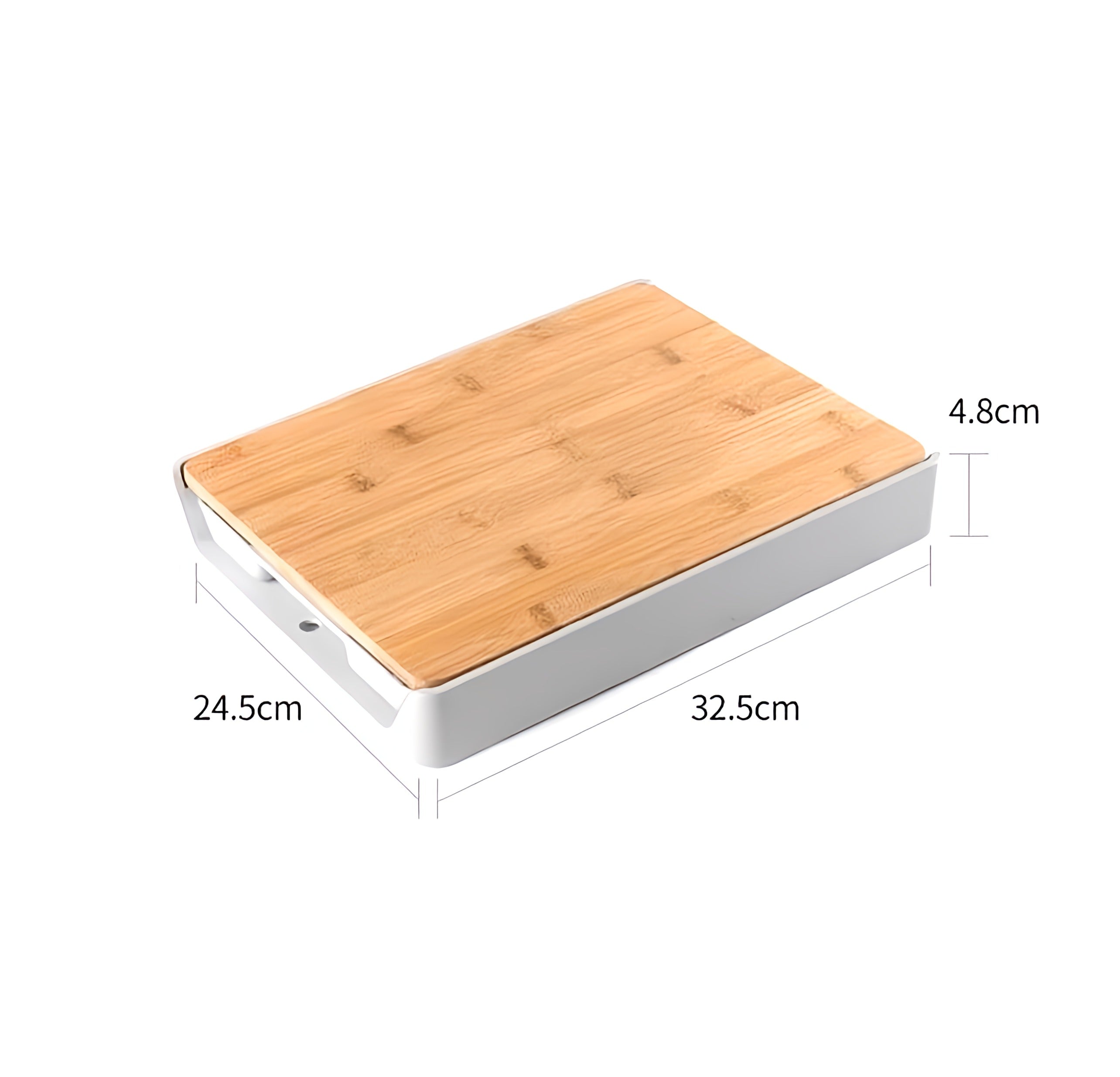 Cutting Board with Drawer