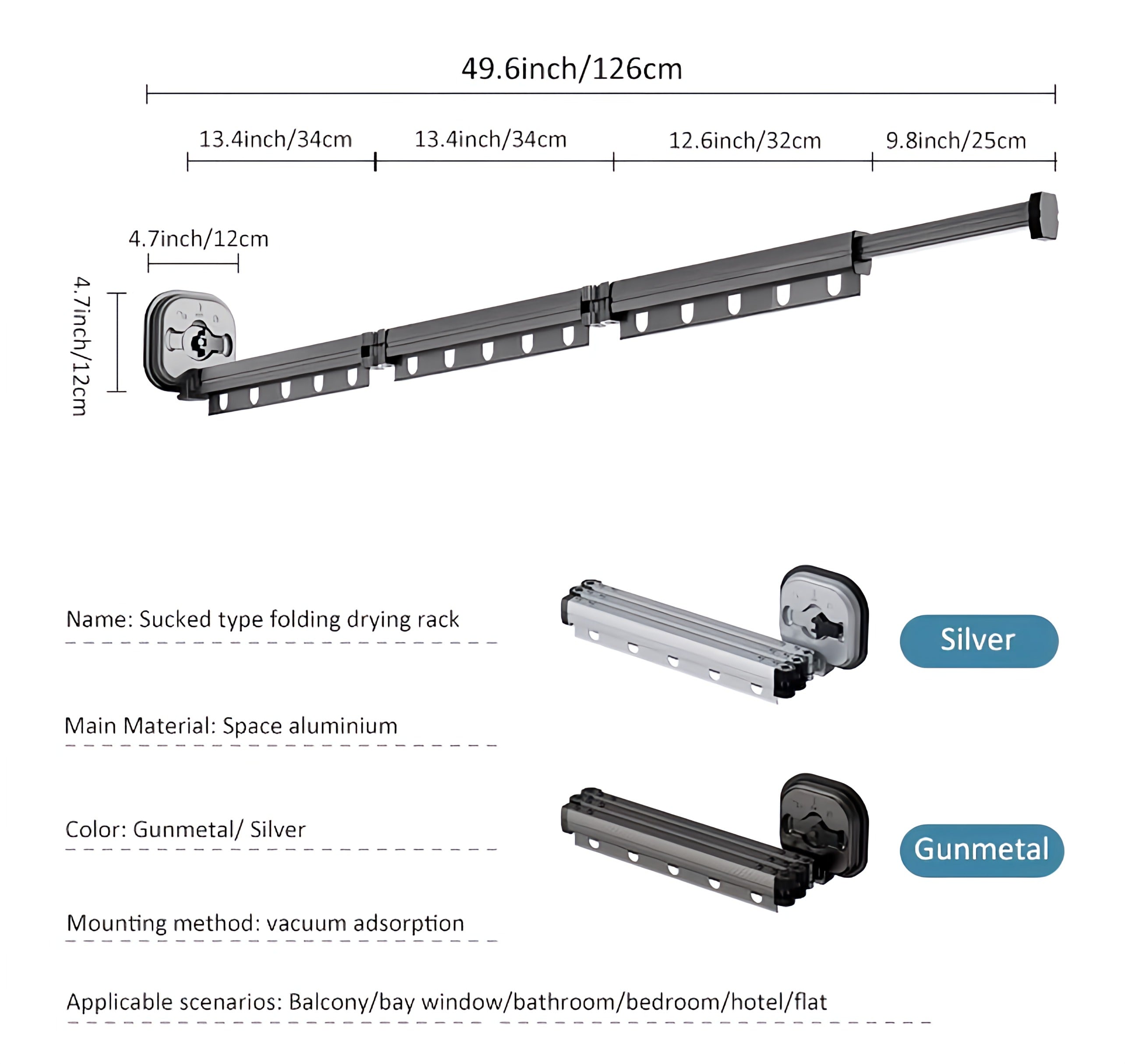 Aluminum Folding Drying Rack